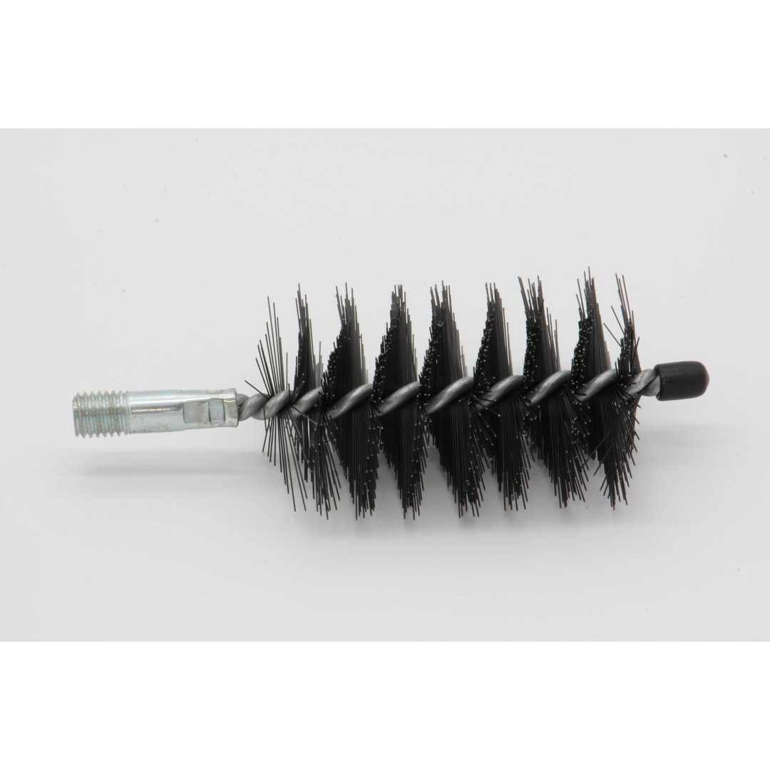 Feuercampus Schornstein Rohrbürste quadratisch - M12 - 35 x 70 mm - Stahl glatt - 0,40 mm