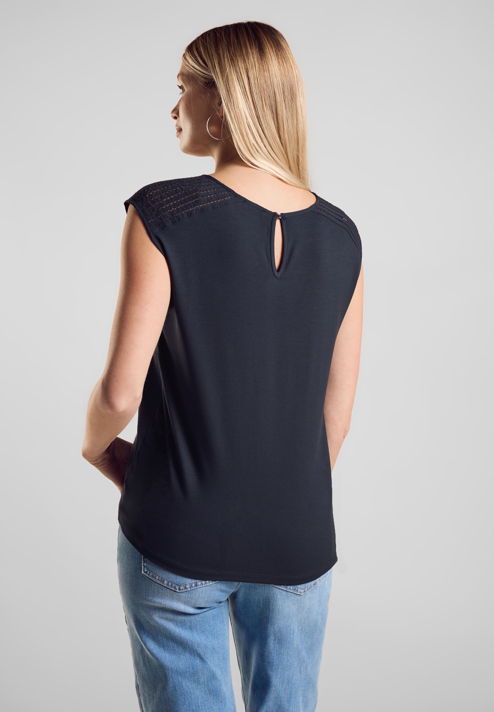 STREET ONE Shirttop aus softer Viskose