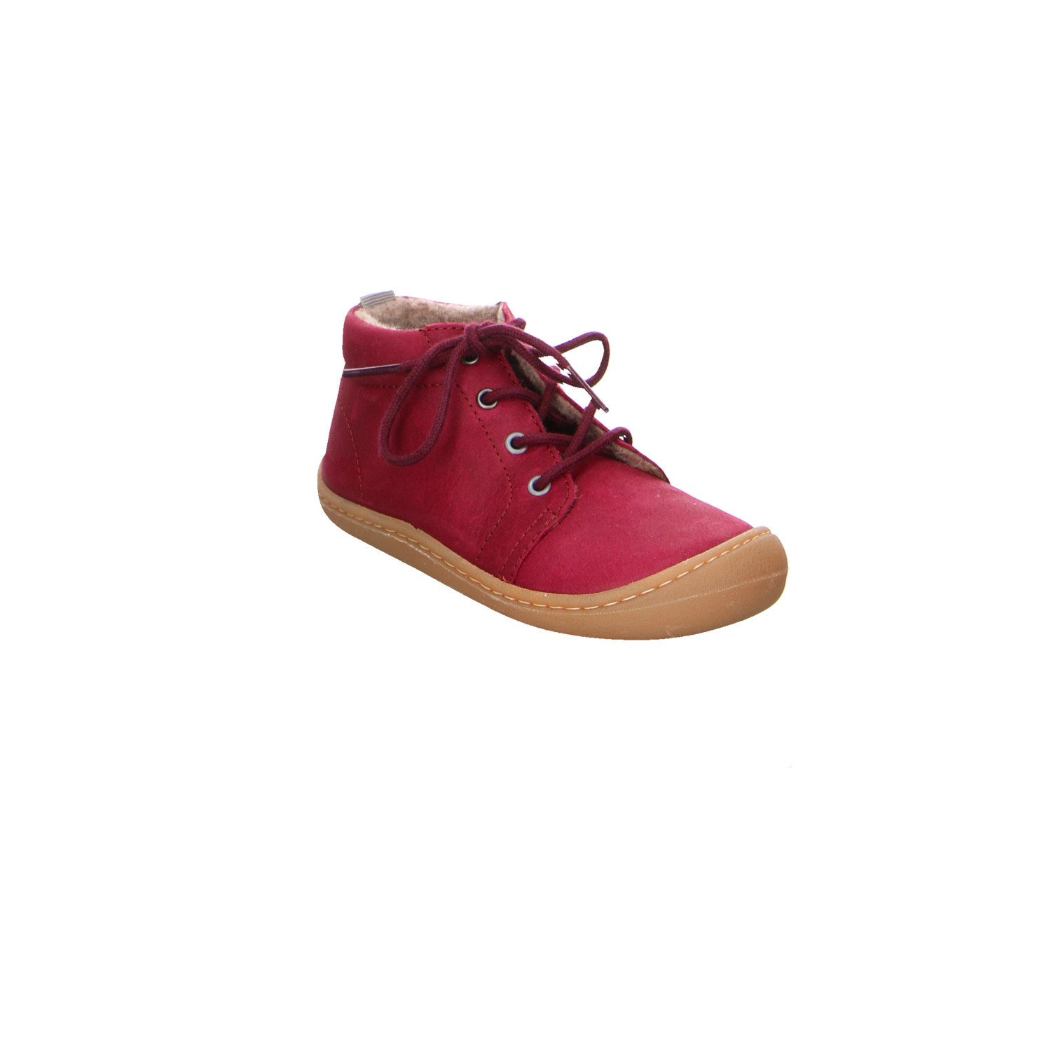KOEL Koel Bob Hydro Lrather Nubuk Schnürstiefel Winter Mädchen rot Winterstiefelette