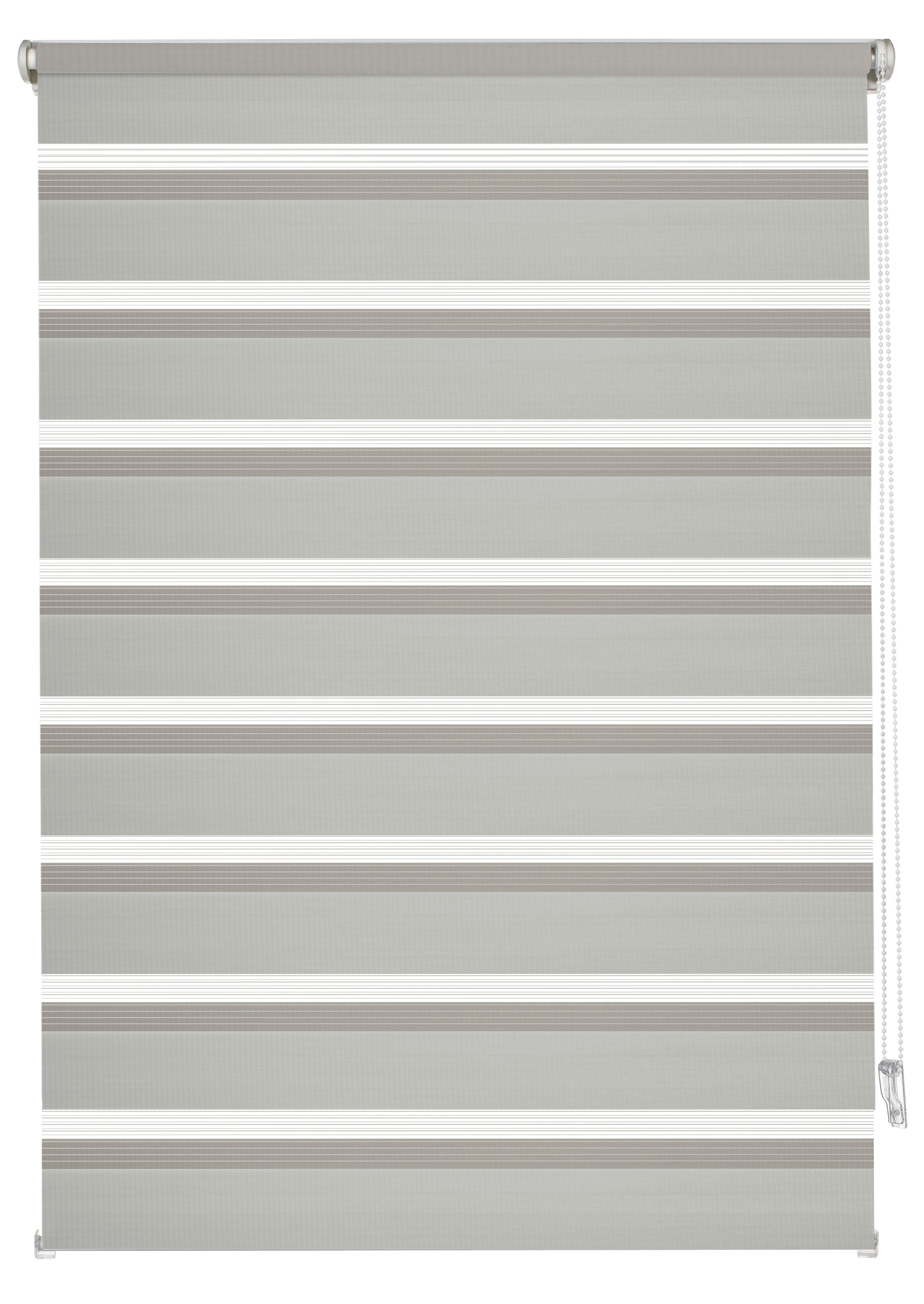 Seitenzugrollo EASYFIX Doppelrollo mit Montageschiene, GARDINIA, blickdicht, ohne Bohren, Schraubmontage möglich