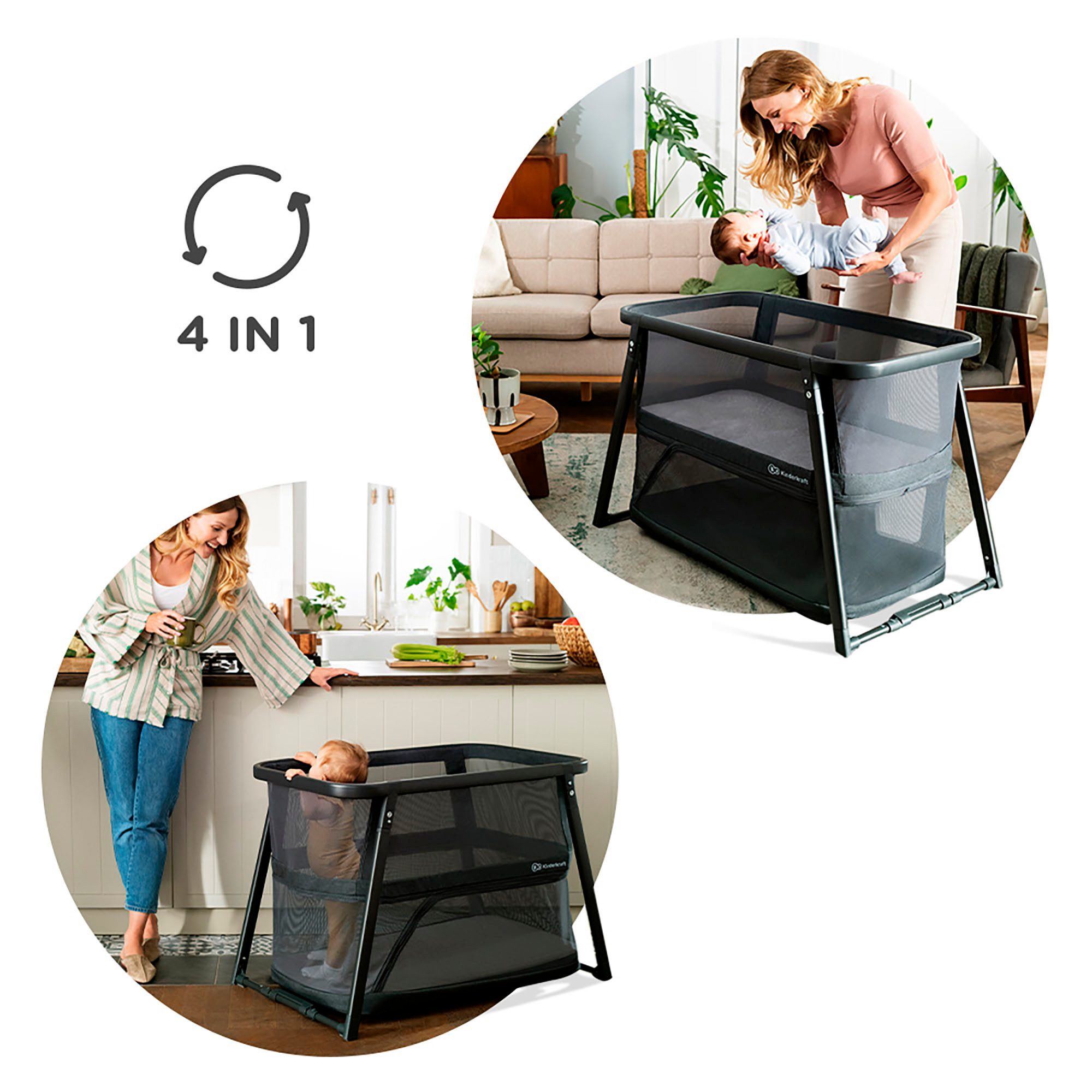 Kinderkraft Baby-Reisebett SOFI PLUS