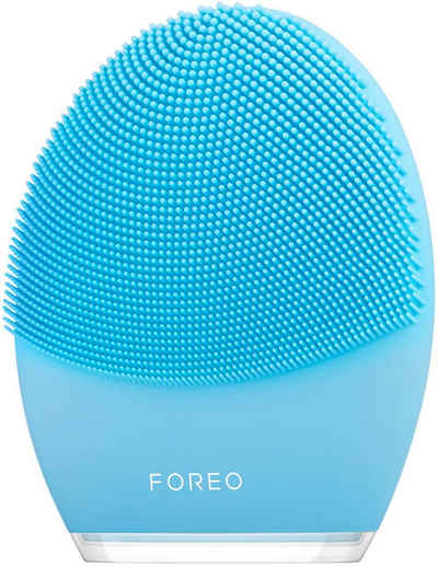 FOREO Elektrische Gesichtsreinigungsbürste LUNA 3, für Mischhaut