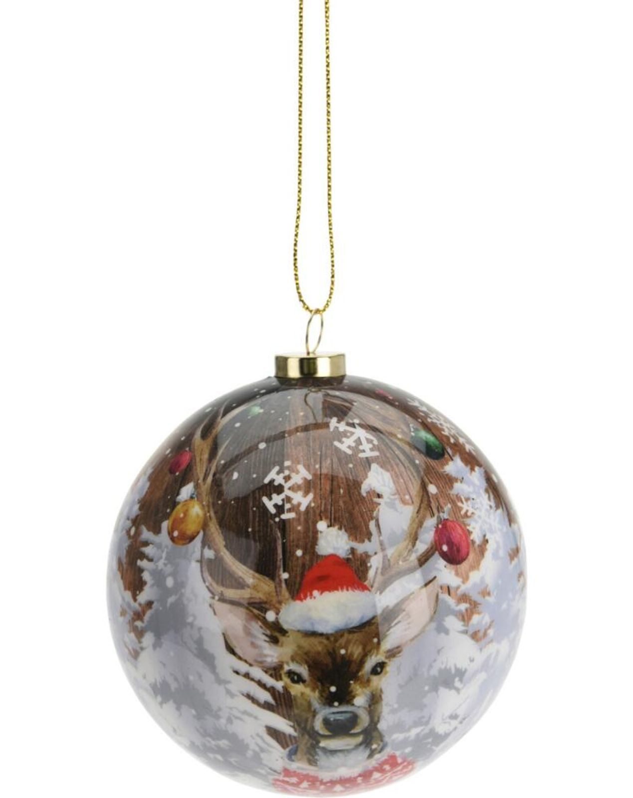 Koopman Dekofigur Dekokugel 8 cm 3-fach sortiert 40er Set