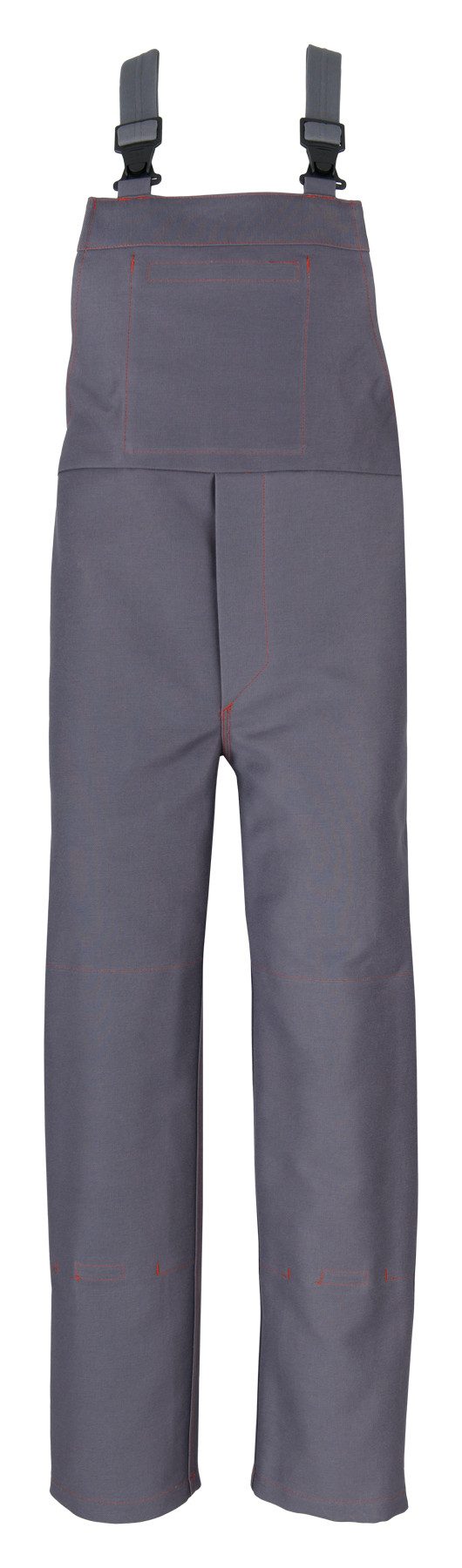 BEB Arbeitshose beb HANDWERK Herren Schweißerlatzhose Baumwolle 350 Grau