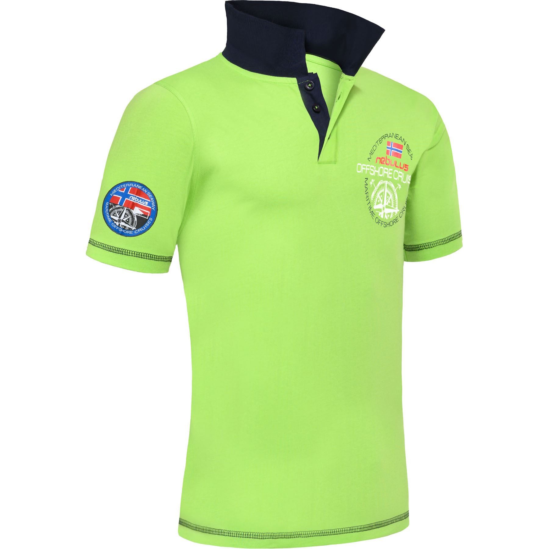 Poloshirt CRAIG, P5274 - Herren, limettengrün, XXL