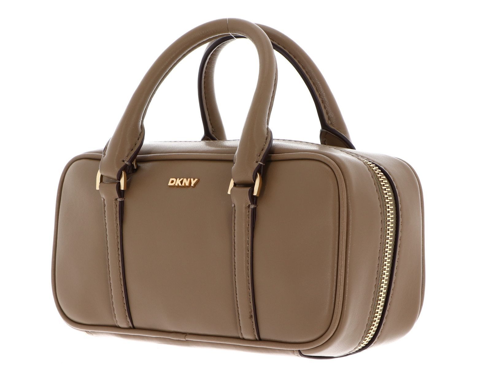 DKNY Umhängetasche Satchel, aus echtem Rindsleder