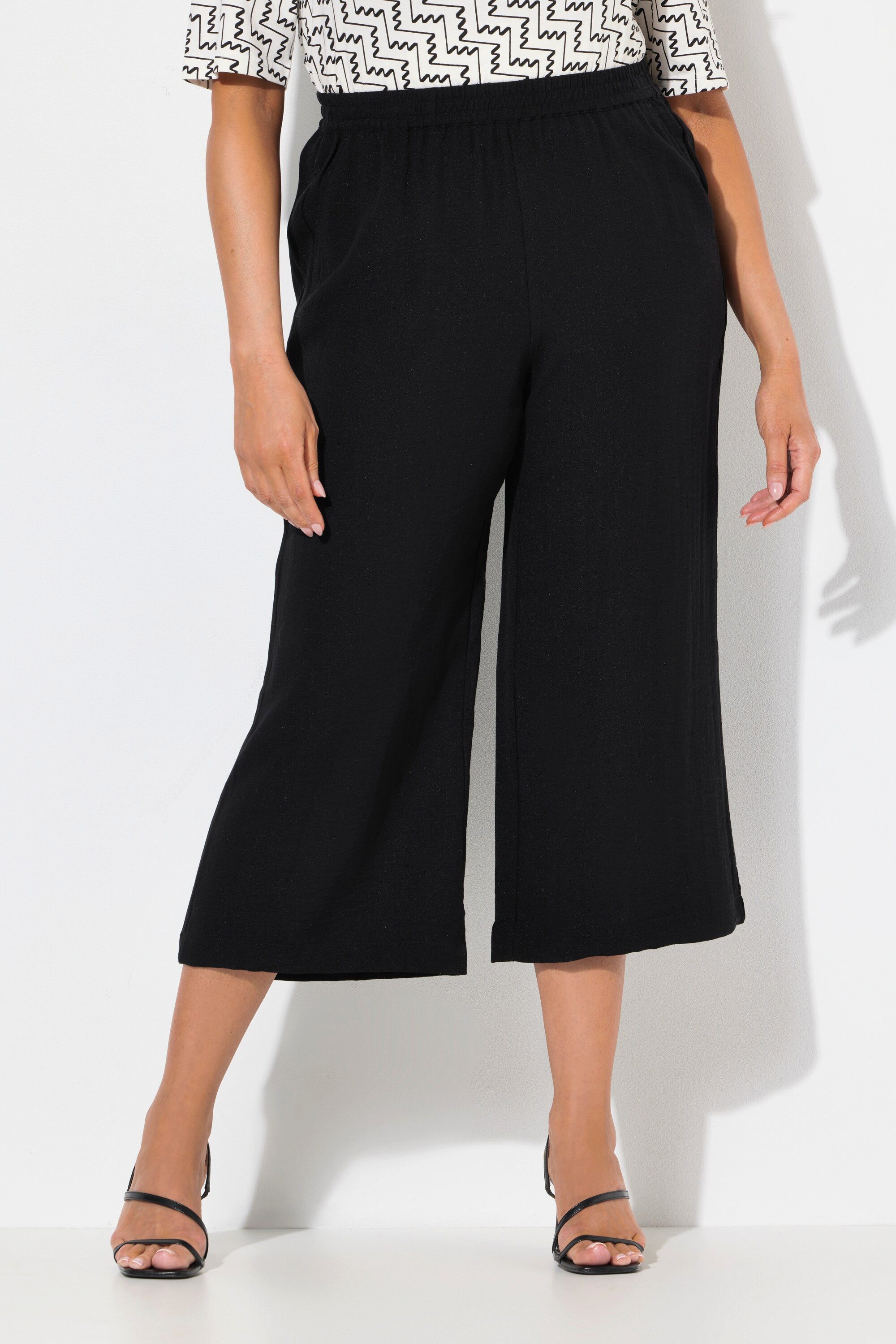 Ulla Popken Culotte Culotte wadenlang weites günstig online kaufen