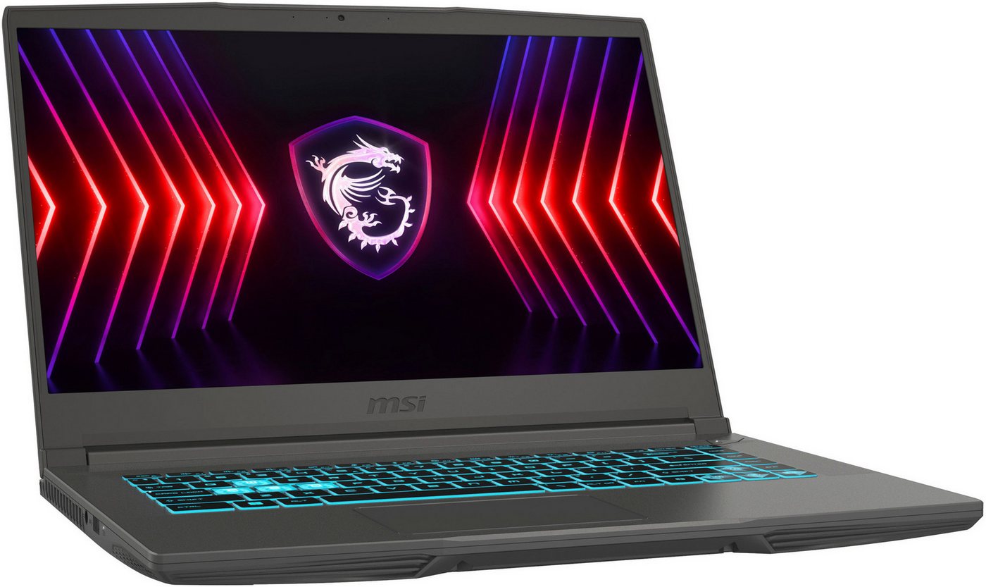 MSI Thin 15 B13UC-3040 Gaming-Notebook (39,6 cm/15,6 Zoll, Intel Core i5 13420H, GeForce RTX 3050, 16 GB, 512 GB SSD) grau