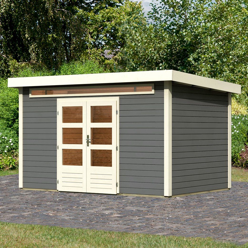 Karibu Gartenhaus Ammersee 6, BxT: 396x273 cm