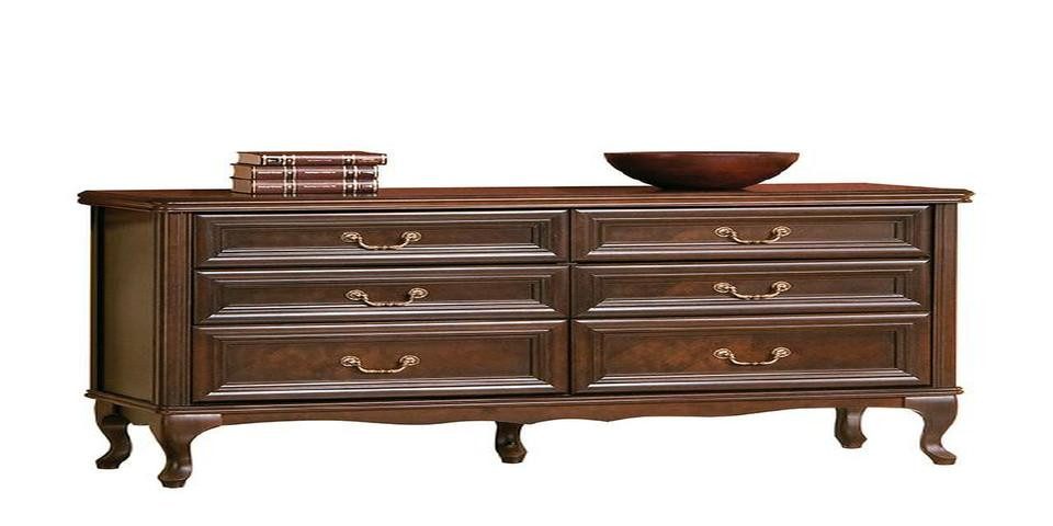 Xlmoebel Schlafzimmer-Set Schlafzimmer "Chippendale Royal" mit Ehebett und Kommode, (5-tlg., Bett + 2x Nachttische + Stuhl + Kommode), Hergestellt in Europa