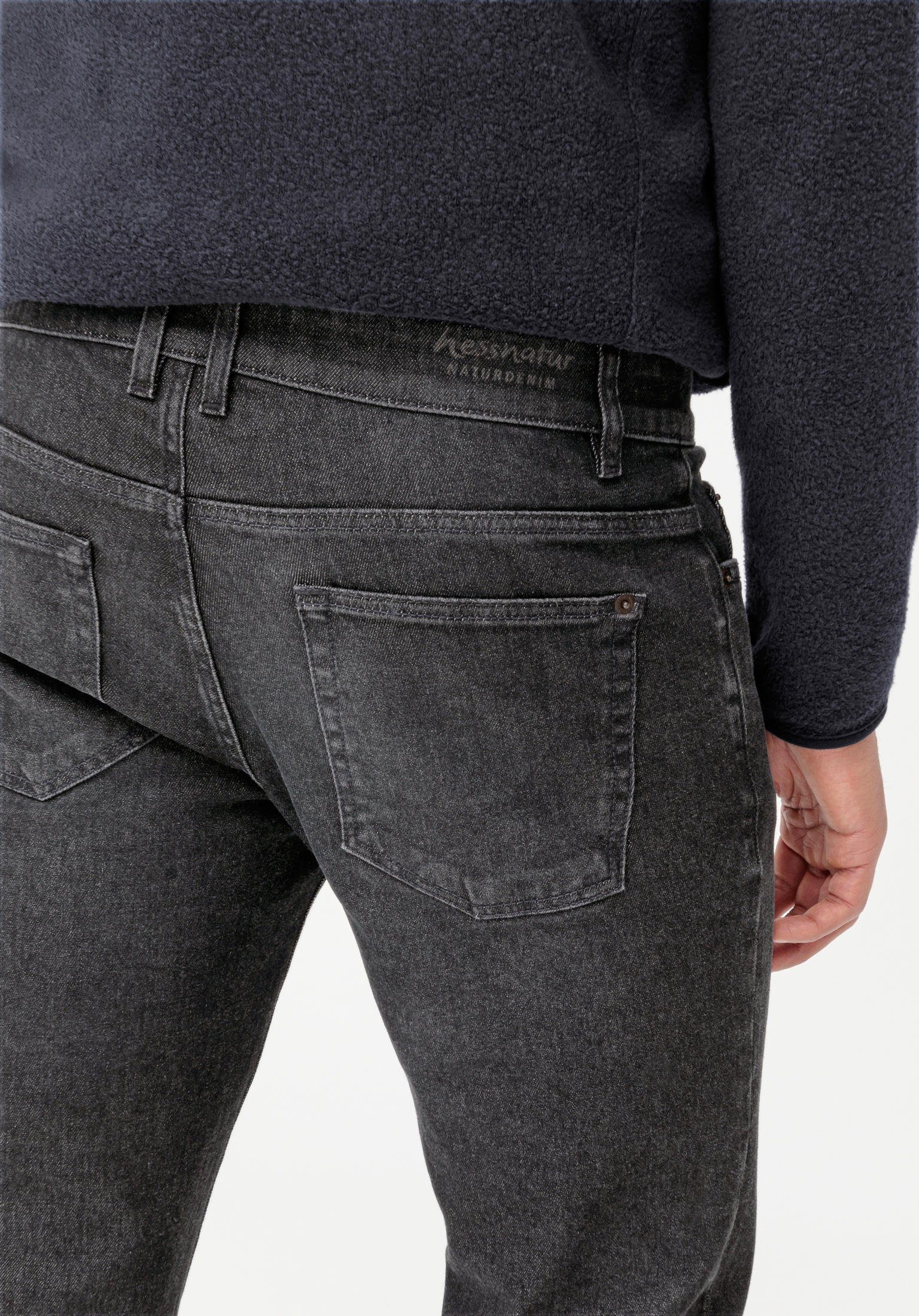 Hessnatur 5-Pocket-Jeans BetterRecycling (1-tlg) Straight Fit Ben