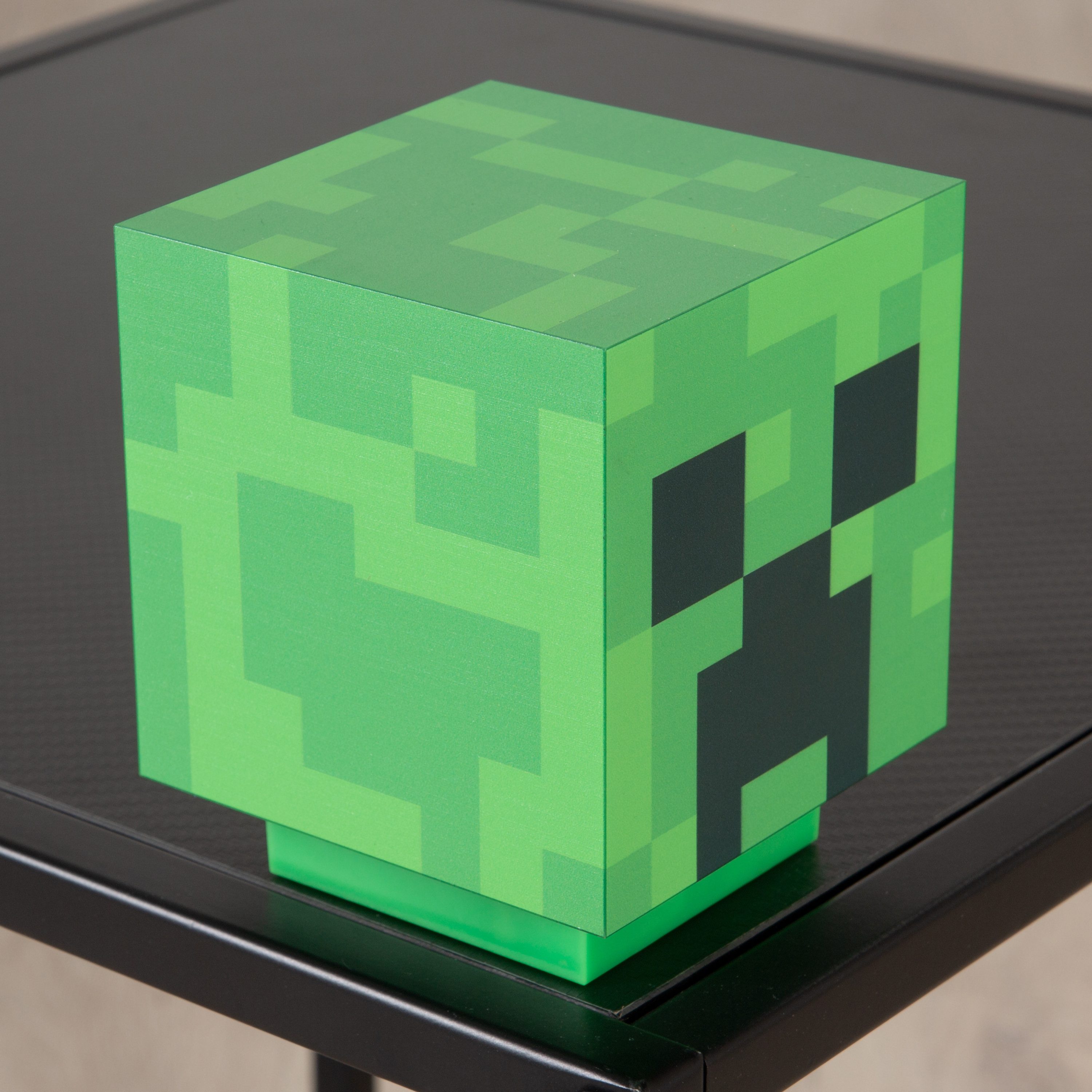 Minecraft LED Dekolicht - Deko für Minecraft Fans - Dekolampe, aufladbarer Akku, LED fest integriert, Designs: Fackel, Potion, Creeper, Netherite, Fuchsbaby ode – Bild 4 von 5