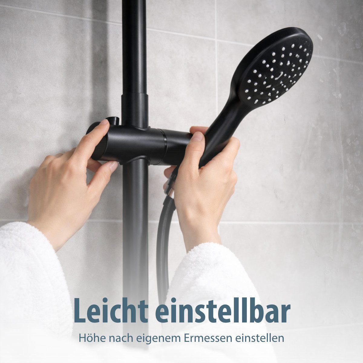 Bath & Shower Duschbrause Bath & Shower Duschsystem Handbrause Set - Duschkopf