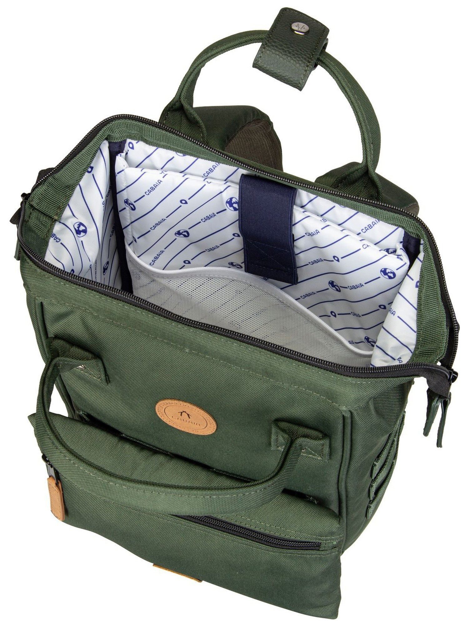 CABAIA Rucksack Adventurer Recycled Oxford Small – Bild 3 von 5
