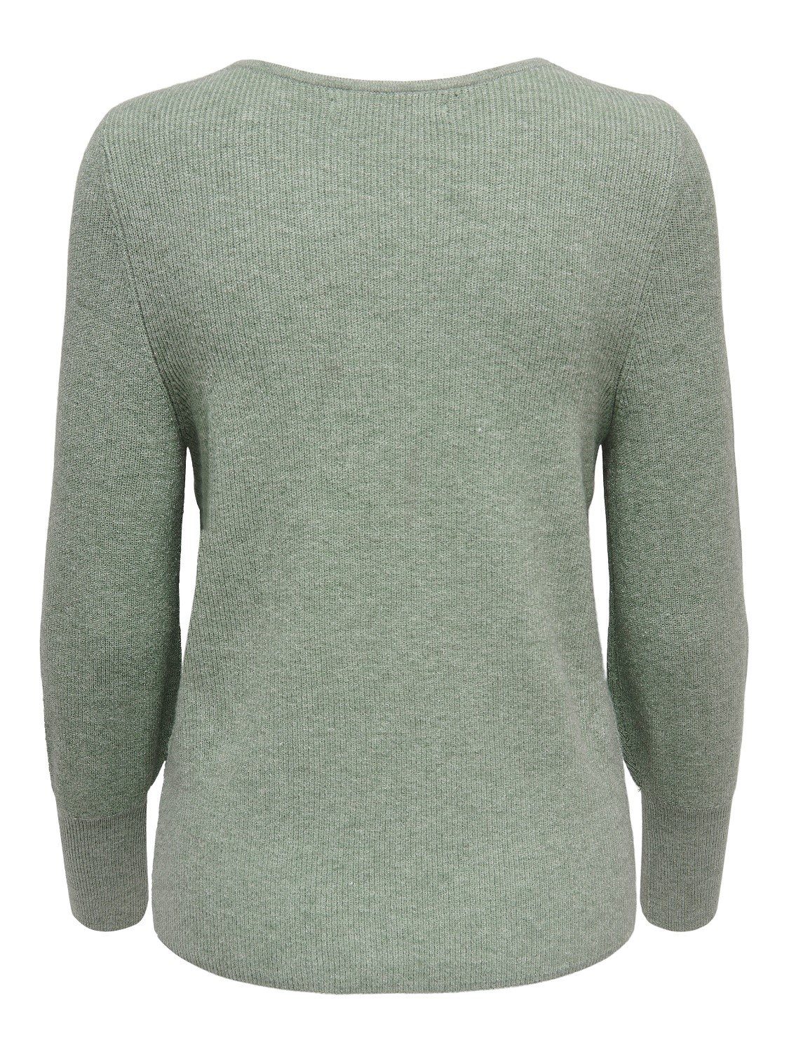 ONLY V-Ausschnitt-Pullover Only Damen Strick-Pullover OnlLatia Sweater Ball günstig online kaufen