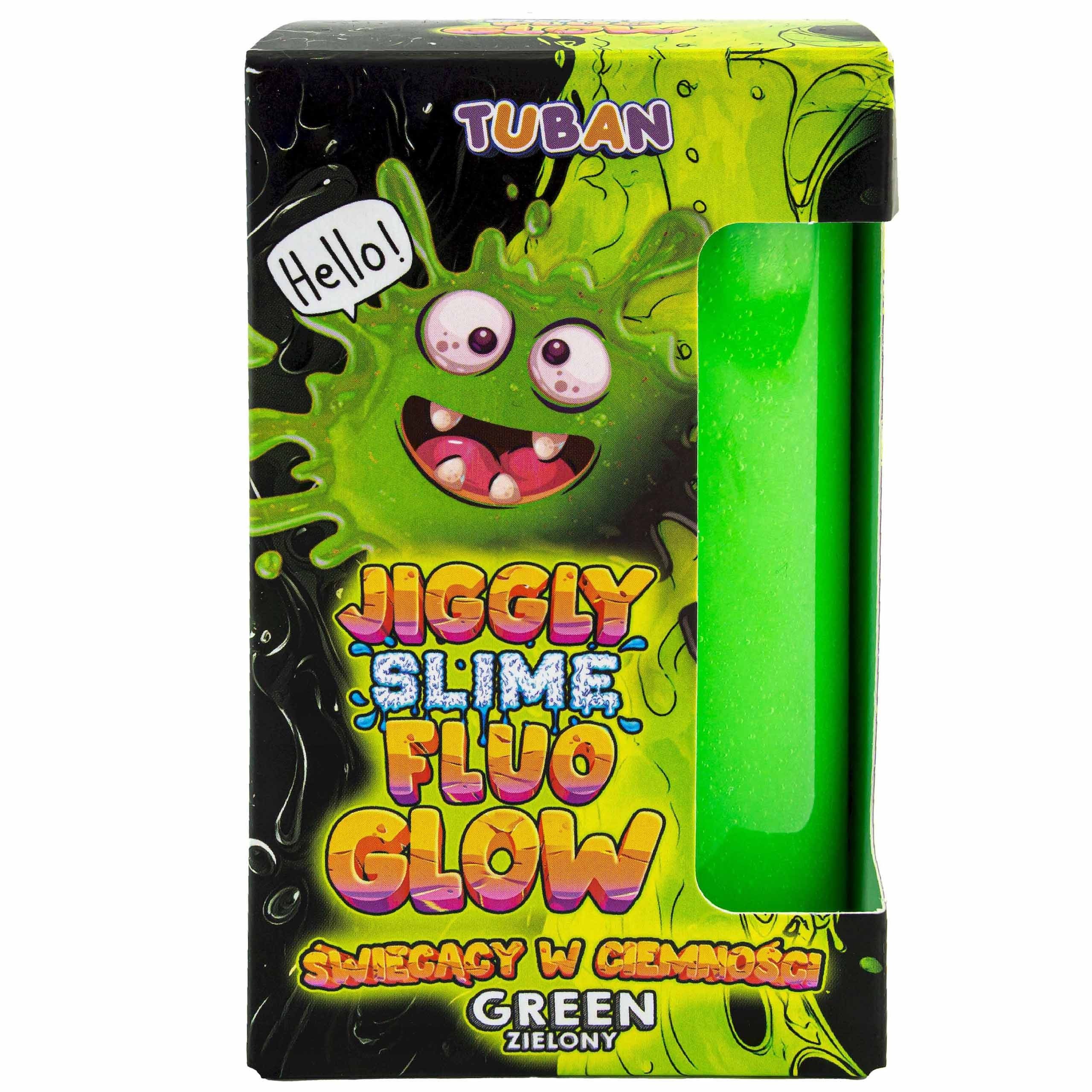 Sarcia.eu Knete TUBAN Leuchtender Slime im Dunkeln, Anti-Stress, 430 g