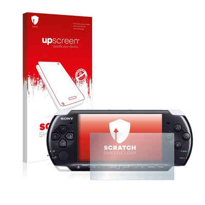 upscreen Schutzfolie für Sony PSP 3000, Displayschutzfolie, Folie klar Anti-Scratch Anti-Fingerprint