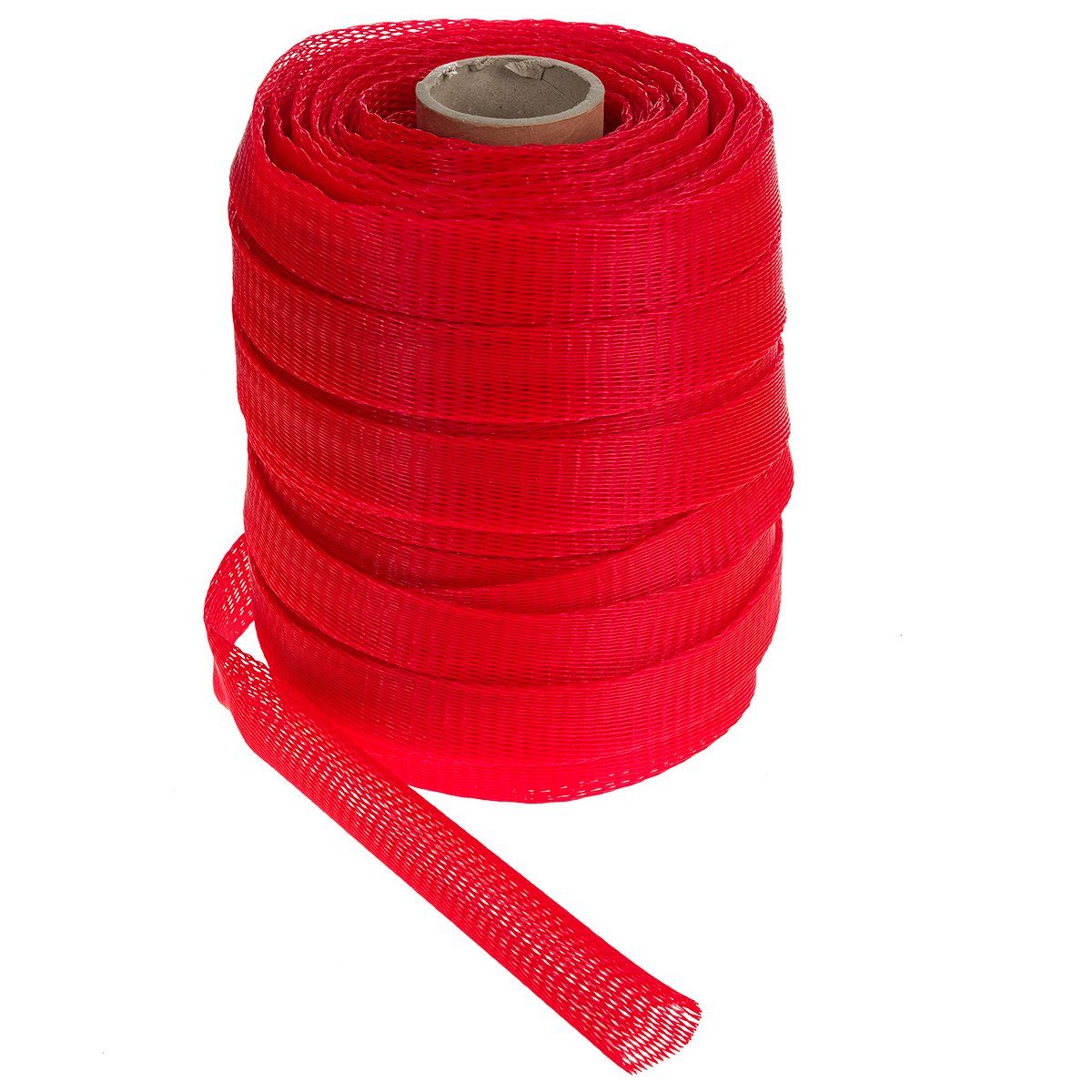 HaGa Multifunktionsnetz Verpackungsnetz (Meterware) Ø 50-100mm rot