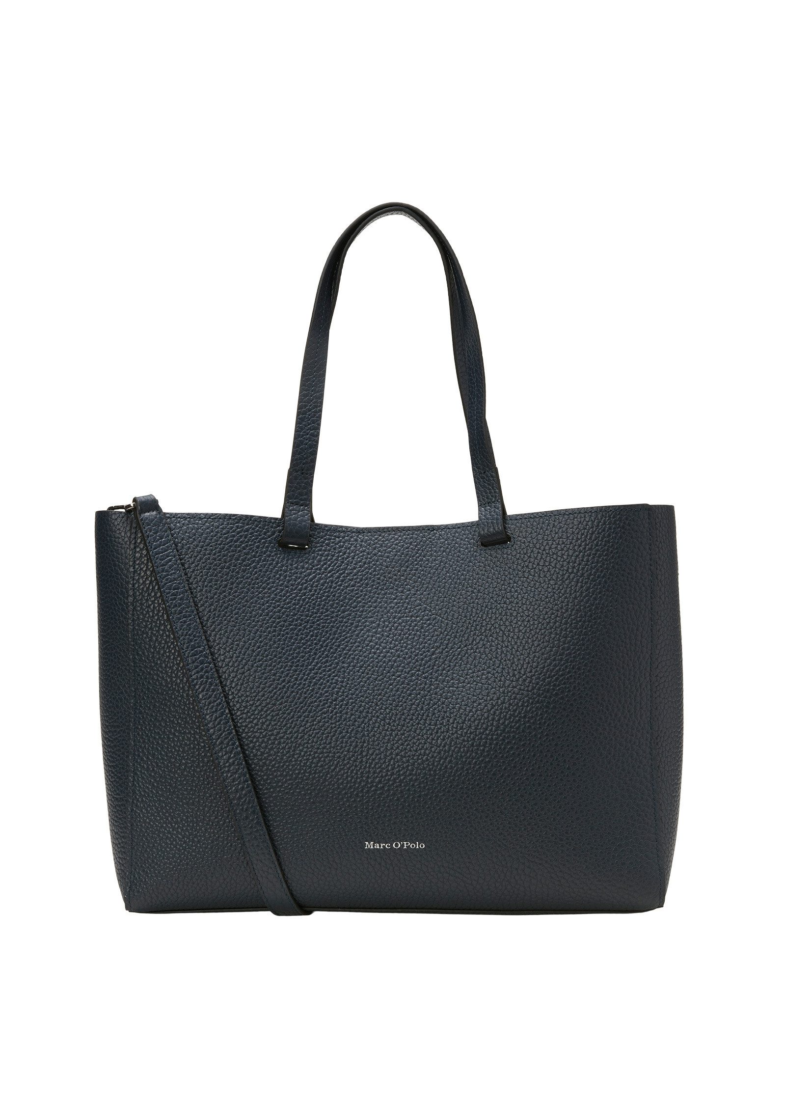 Marc O'Polo Shopper aus genarbtem Rindleder