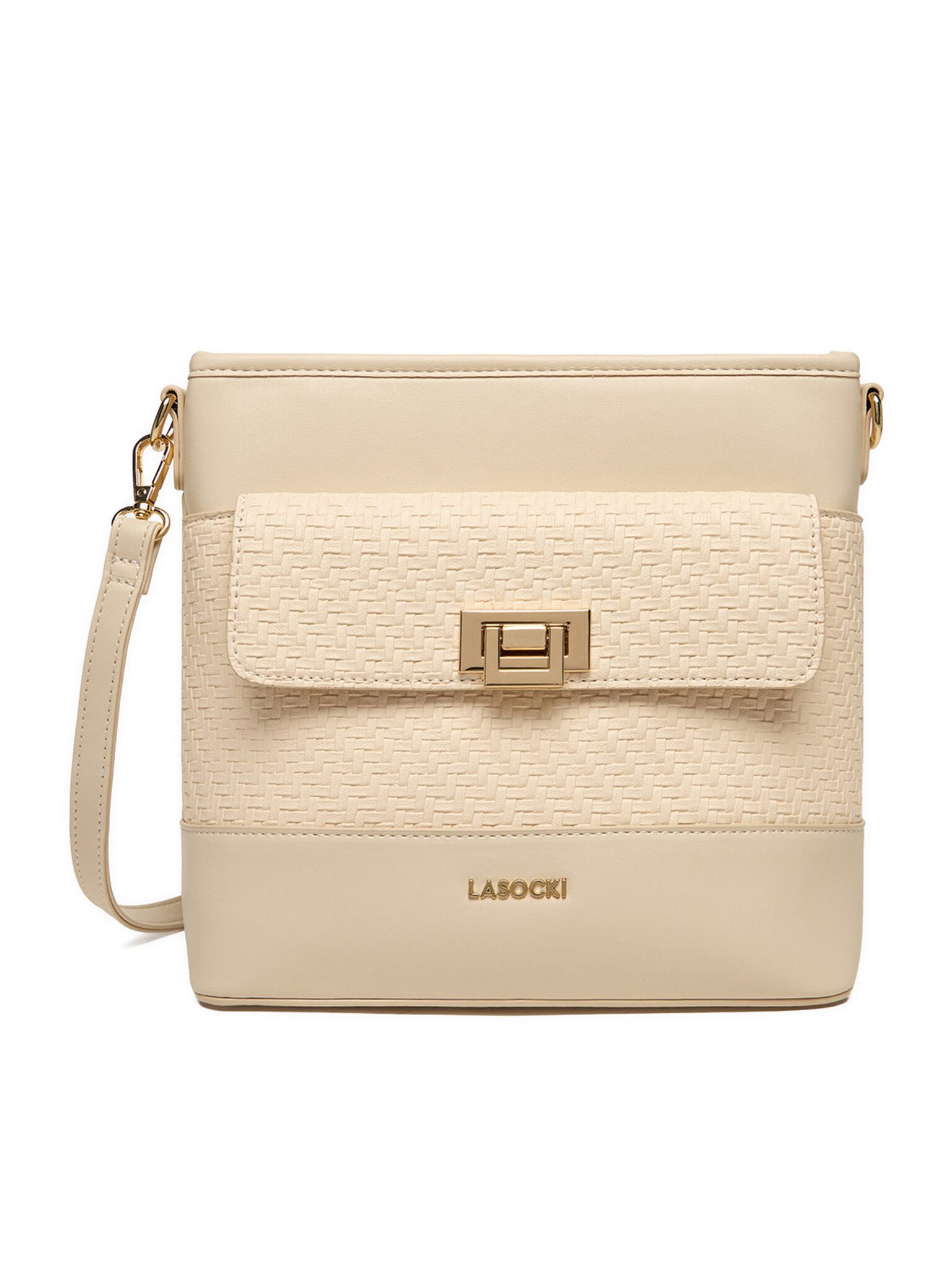 LASOCKI Handtasche Lasocki Damenhandtasche Beige Lasocki-CEO-LSK-M-003-07 Beige