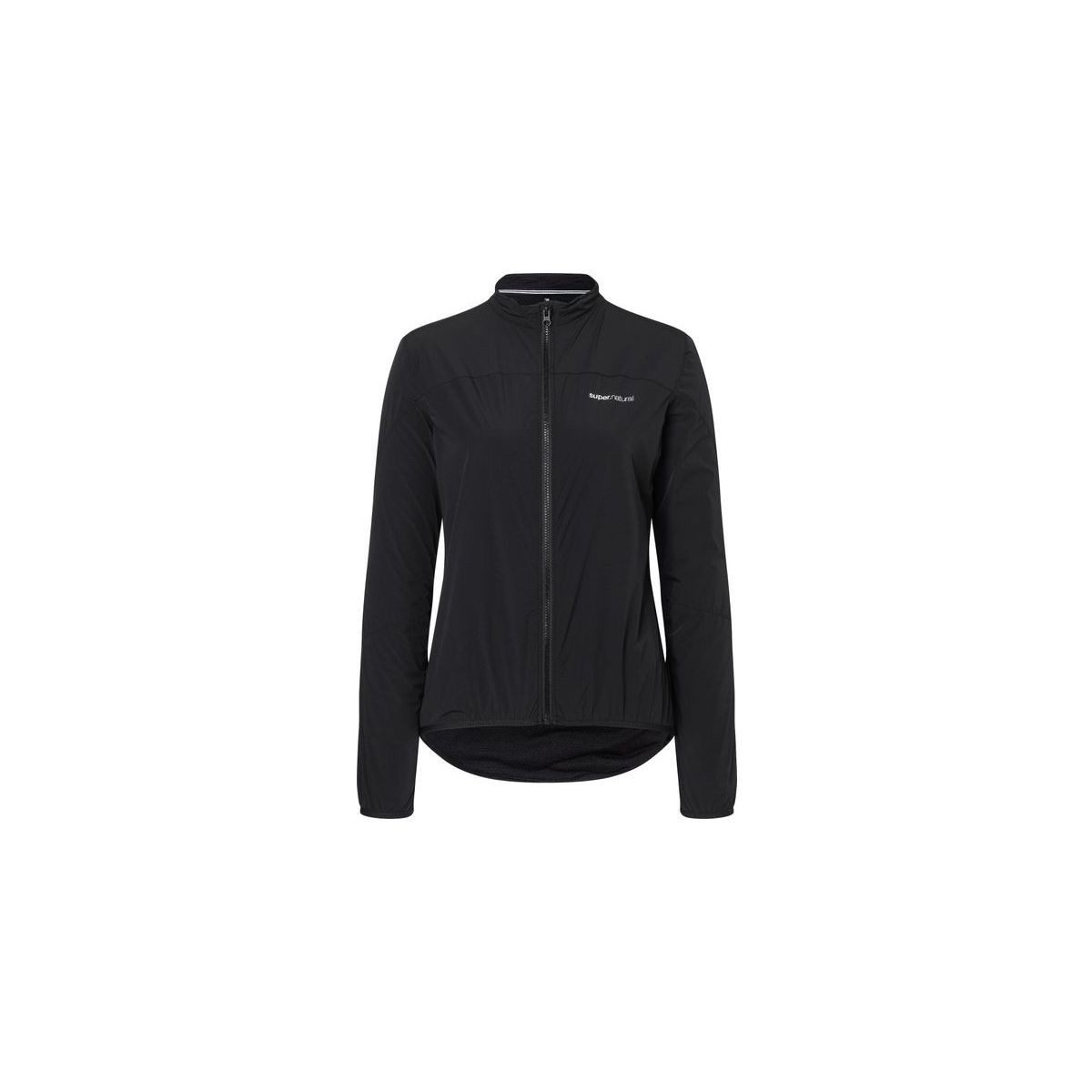 SUPER.NATURAL Fahrradjacke W Unstoppable Thermo Jacket Perfekte Jacke für kühle Tage mit Merinowolle und Kunstfasern, ideal