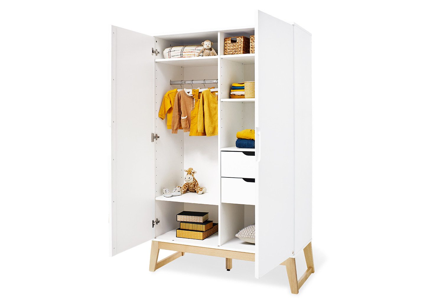 Pinolino® Kinderkleiderschrank Kleiderschrank 'Bridge'