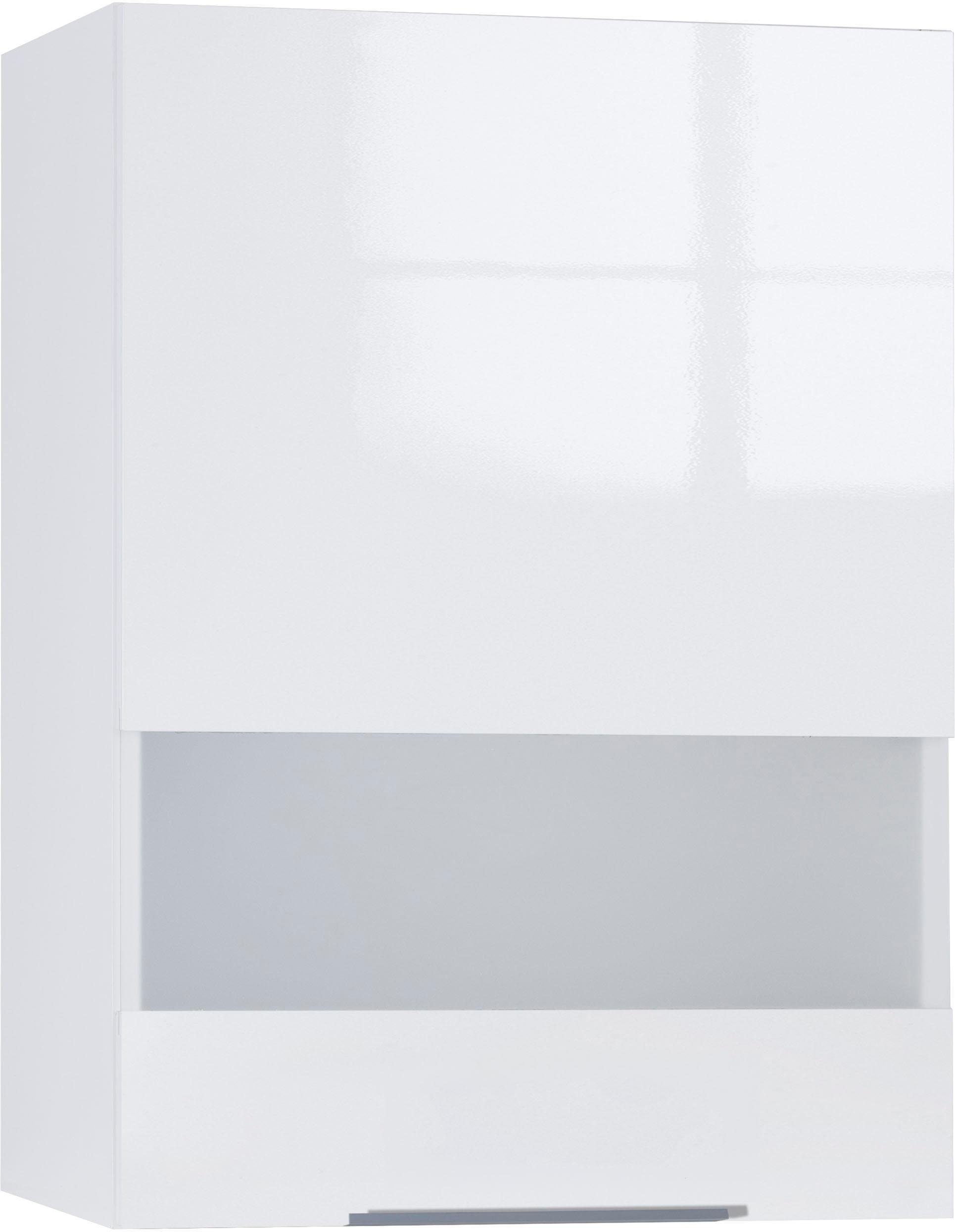 OPTIFIT Glashängeschrank Tara, Breite 50 cm weiß Glanz | weiß
