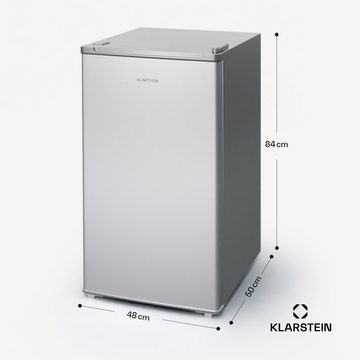 Klarstein Kühl-/Gefrierkombination HEA9-C.Cousin-eco-sl 10045587, 50 cm hoch, 48 cm breit, Kühl-Gefrier-Kombination 70/11 Liter kühlschrank mit gefrierfach