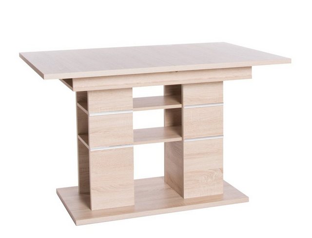 Esstisch »Parlan«, Eiche Sonoma ausziehbar 160(200)x80x75 cm Esstisch »Parlan«, Eiche Sonoma ausziehbar 160(200)x80x75 cm