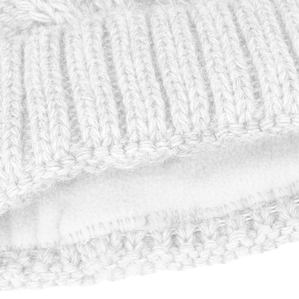 Neverless Bommelmütze Damen Strick-Mütze Fell-Bommel Kunstfell Bommelmütze günstig online kaufen