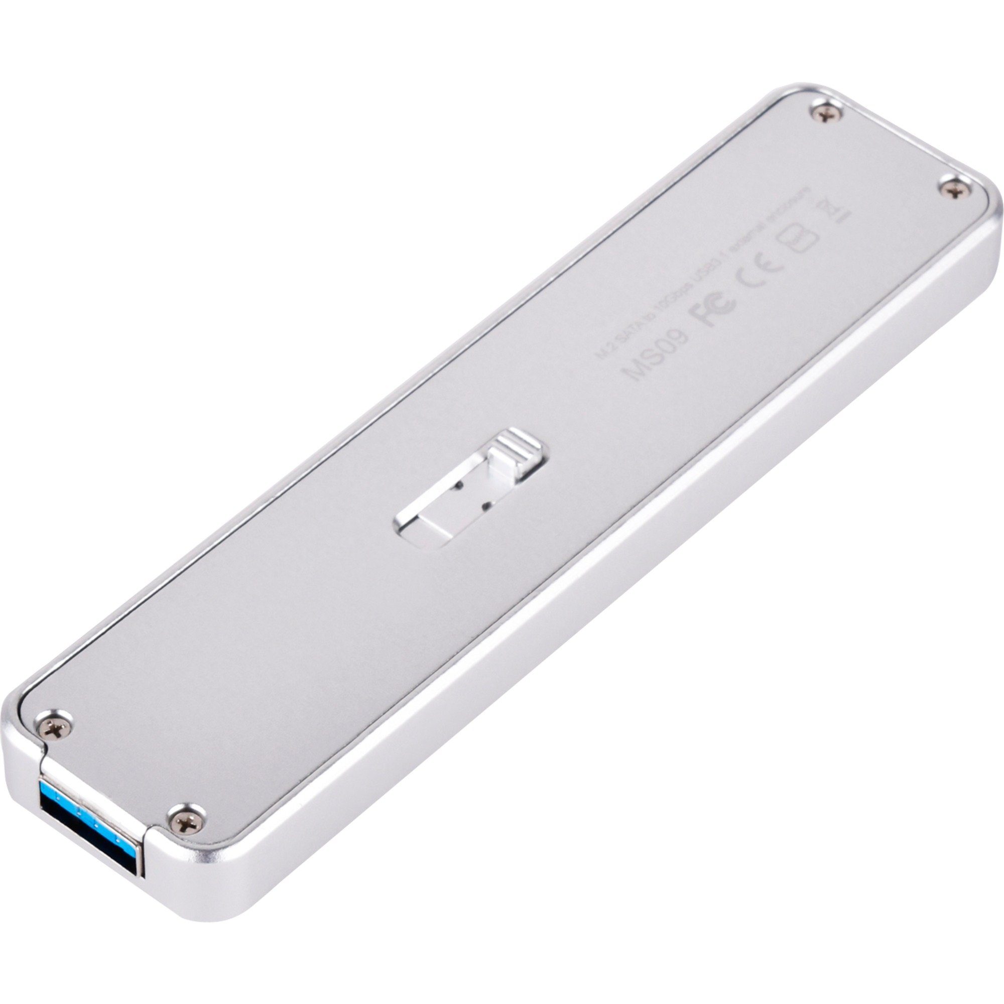Silverstone Festplatten-Gehäuse SilverStone SST-MS09S USB 3.1, Laufwerksgehäuse