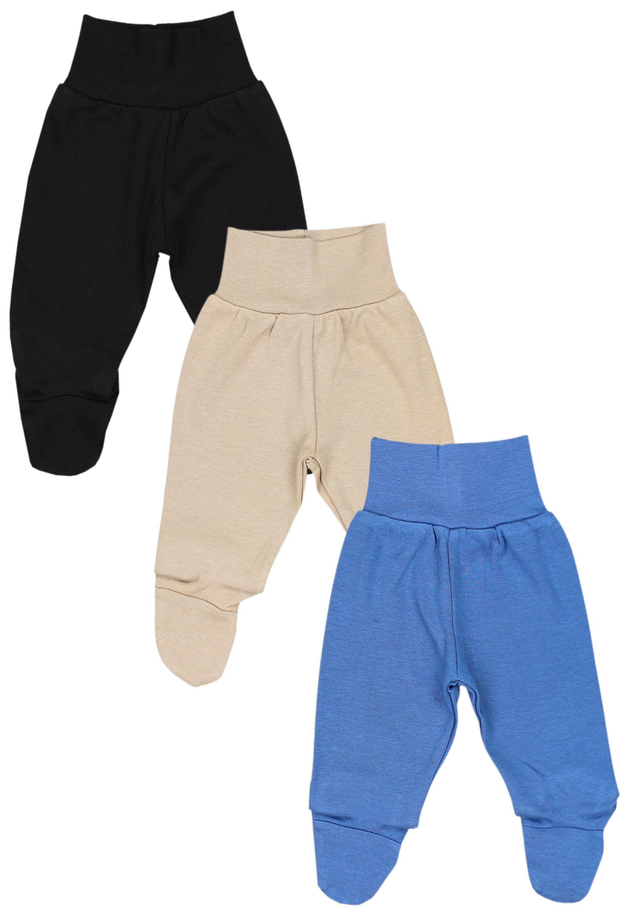 TupTam Ползунки TupTam Baby Jungen Strampelhose mit Fuß 3er Pack