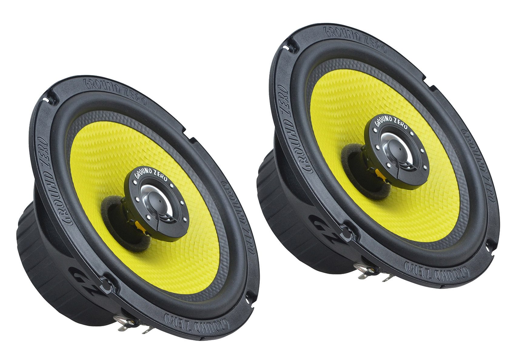 Ground Zero GZTF 6.5X, 165 mm 2-Wege Koaxial-Lautsprechersystem Auto-Lautsprecher (90 W)