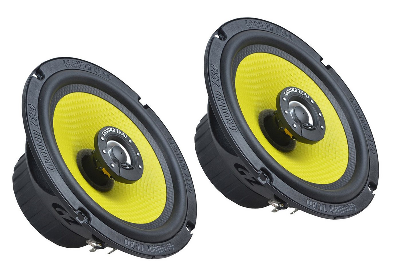 Ground Zero GZTF 6.5X, 165 mm 2-Wege Koaxial-Lautsprechersystem Auto-Lautsprecher (90 W)