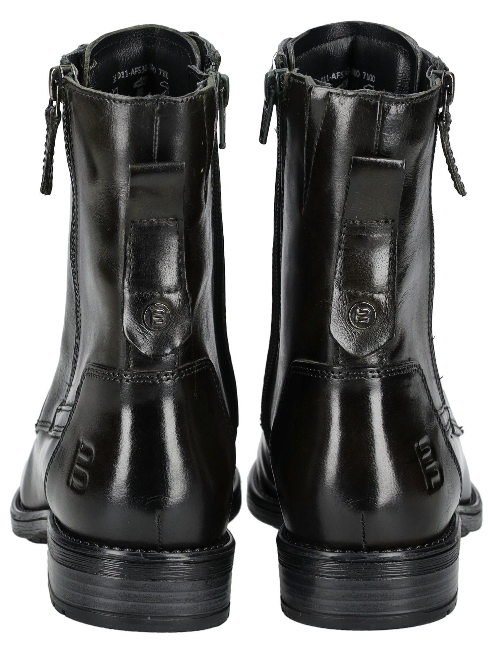 BAGATT Stiefelette Nappaleder Schnürstiefelette