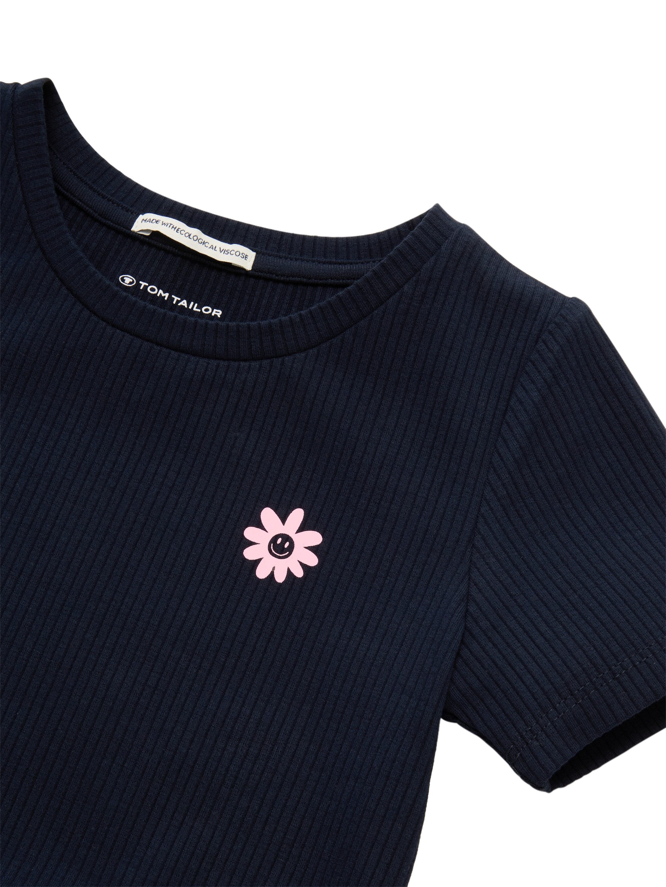 TOM TAILOR Minikleid mit Rippstruktur