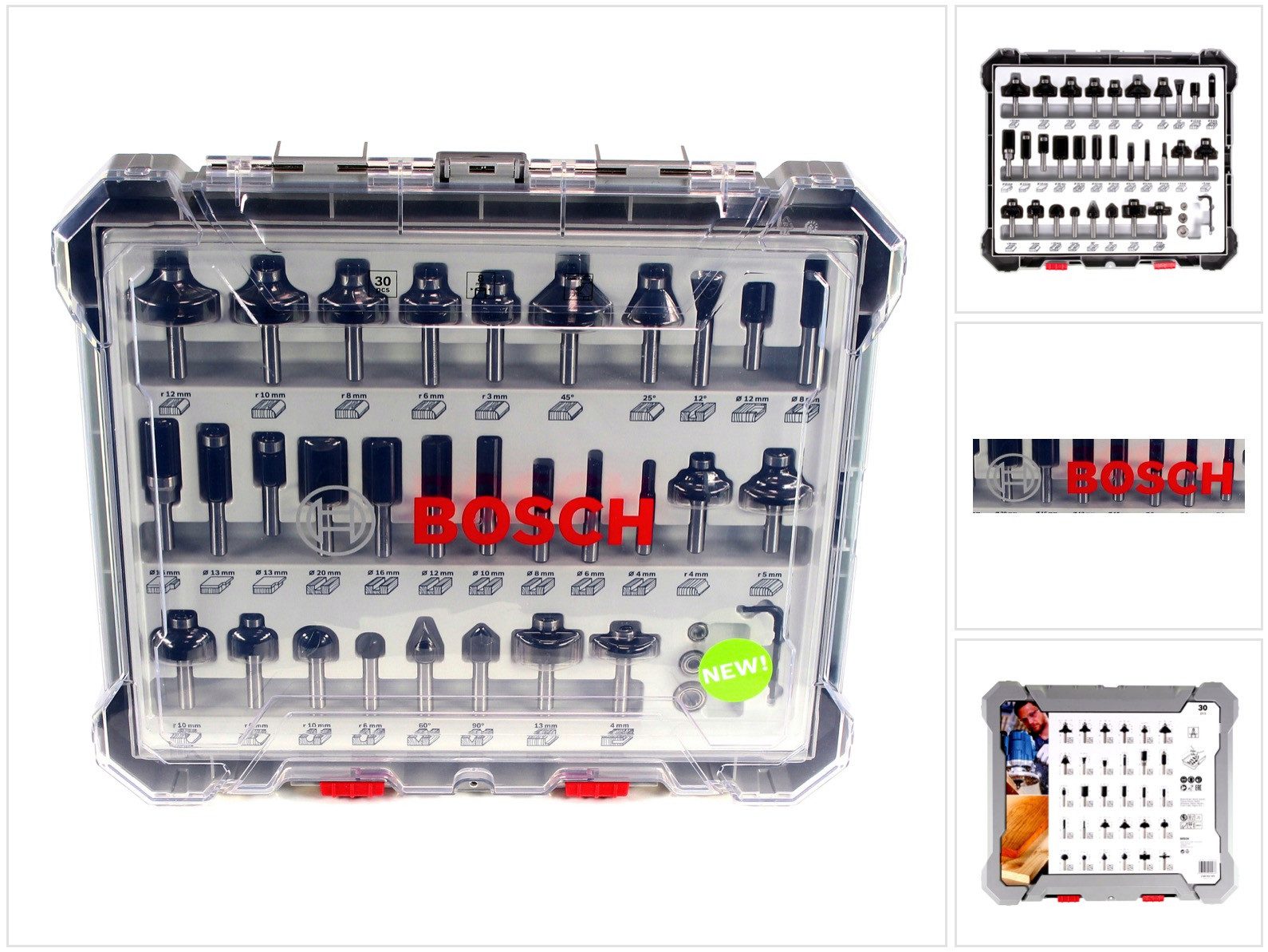 Bosch Professional Fräser-Set Mixed Fräser Set günstig online kaufen
