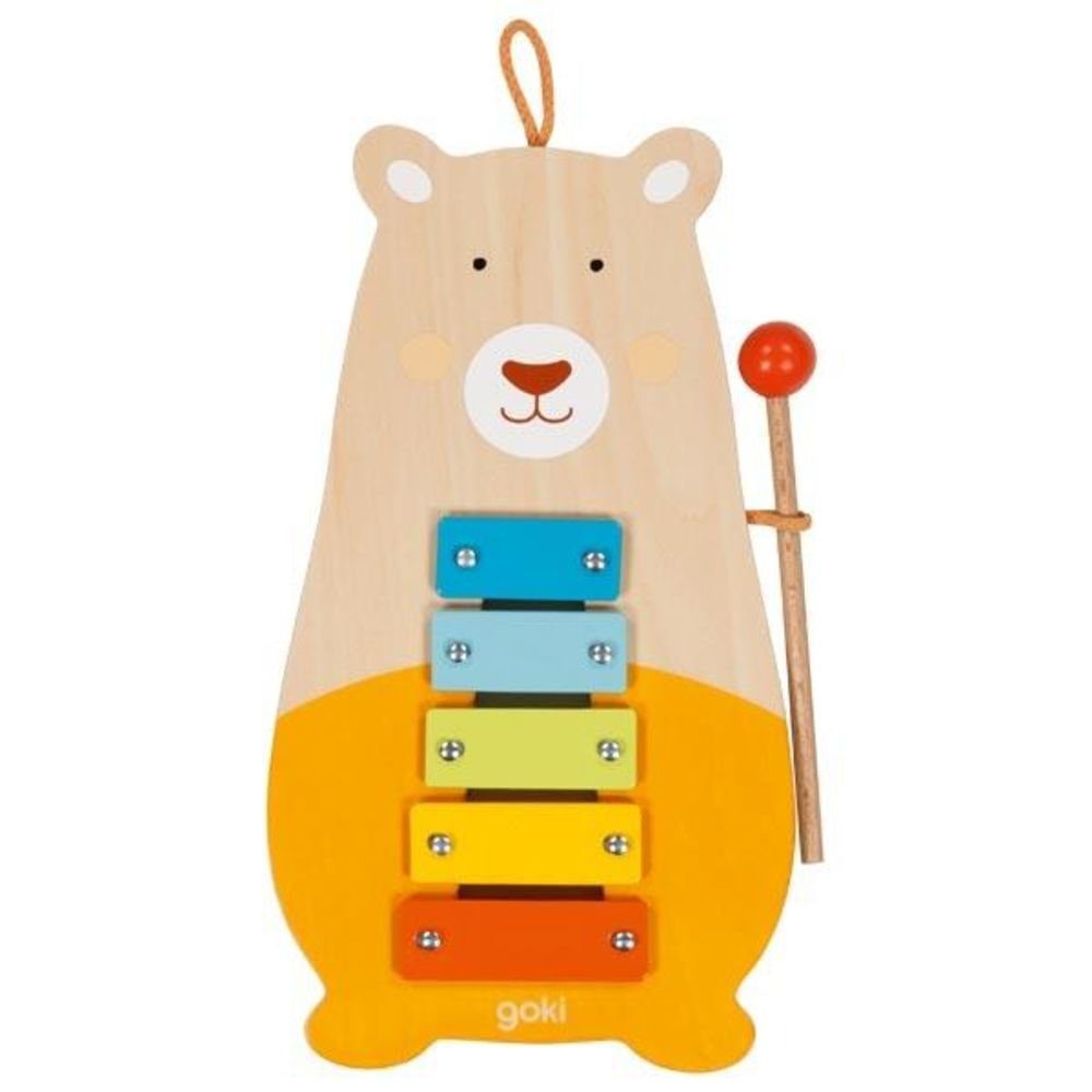 Spielzeug-Musikinstrument Xylophon Bär