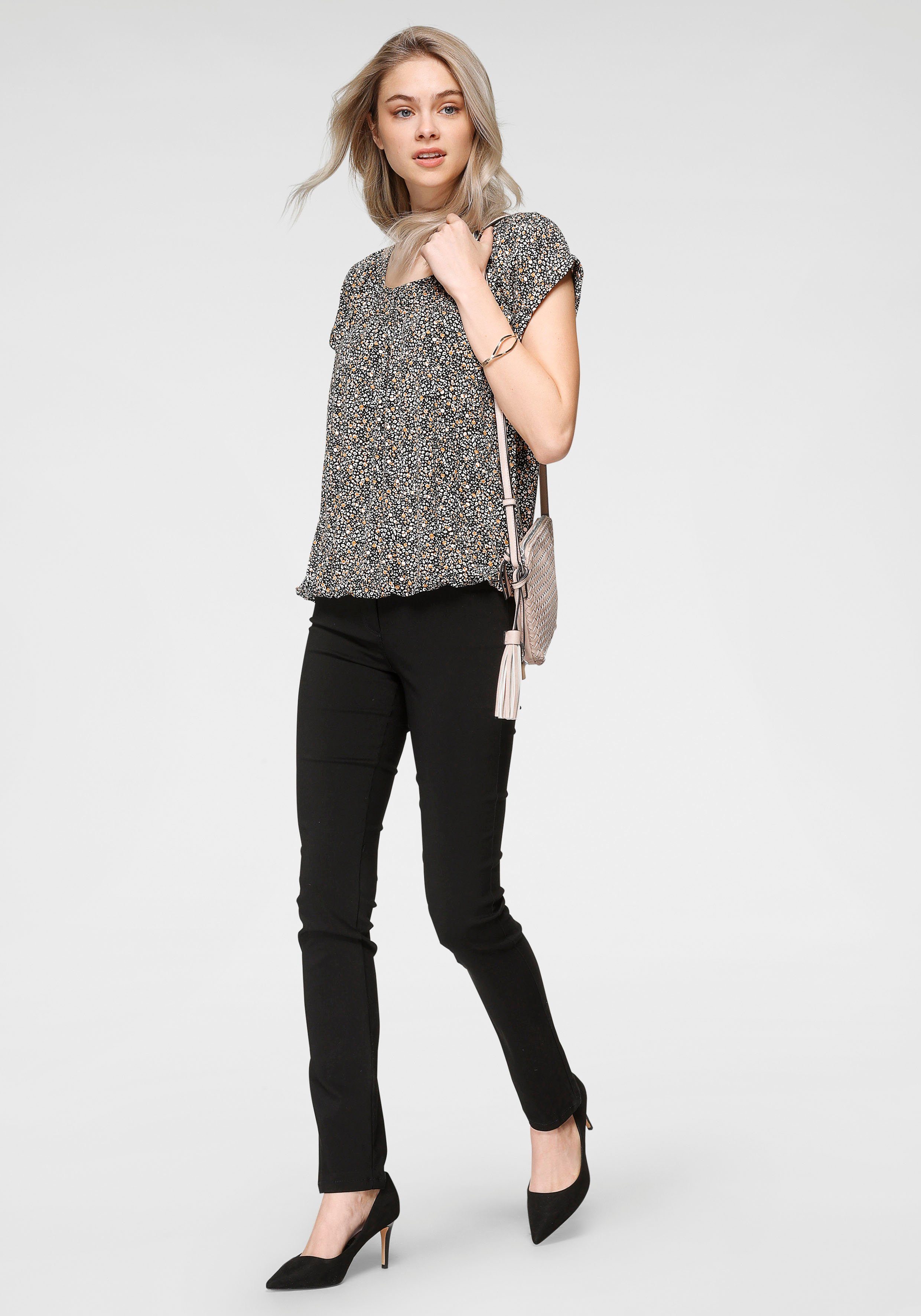 soyaconcept Röhrenhose SC-Lilly1B mit Gürtelschlaufen