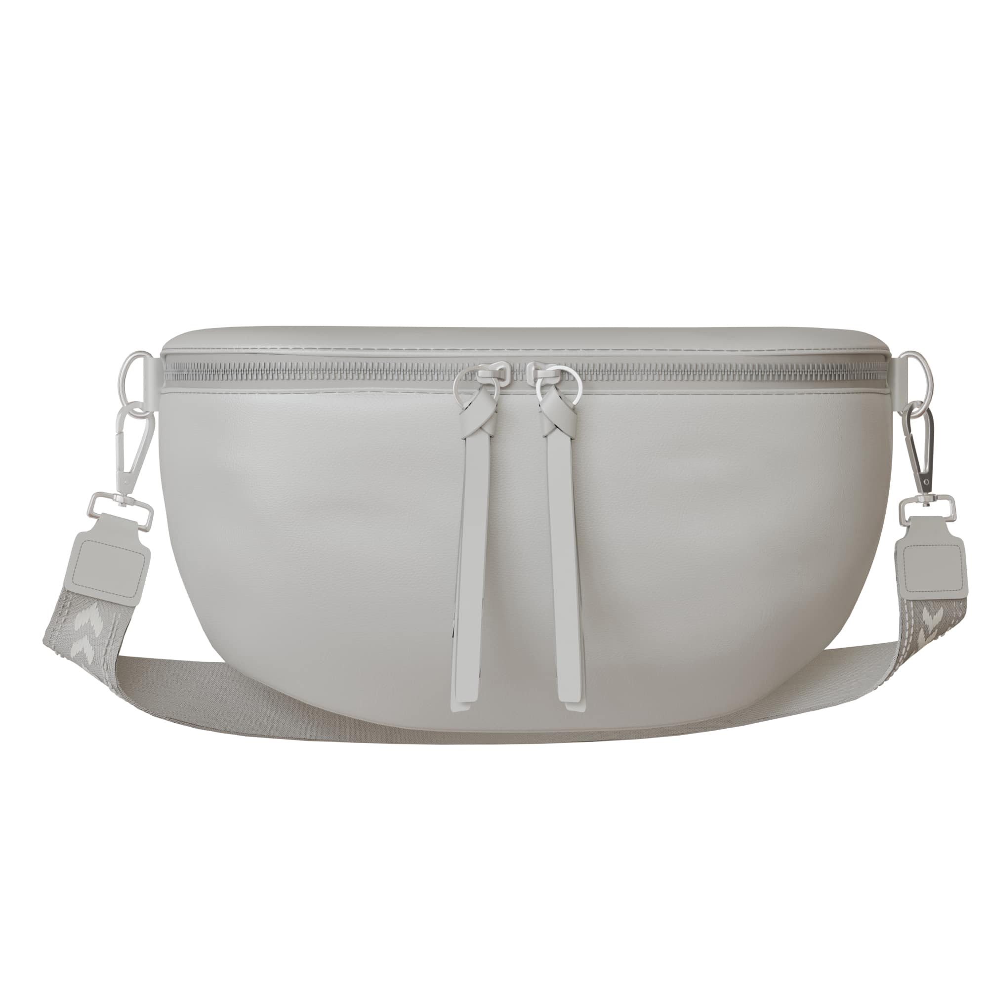 KMISSO Umhängetasche Damen Crossbody Schulter Tasche Veganes Leder Modern Stilvoll 30621 (1-tlg), im eleganten Look