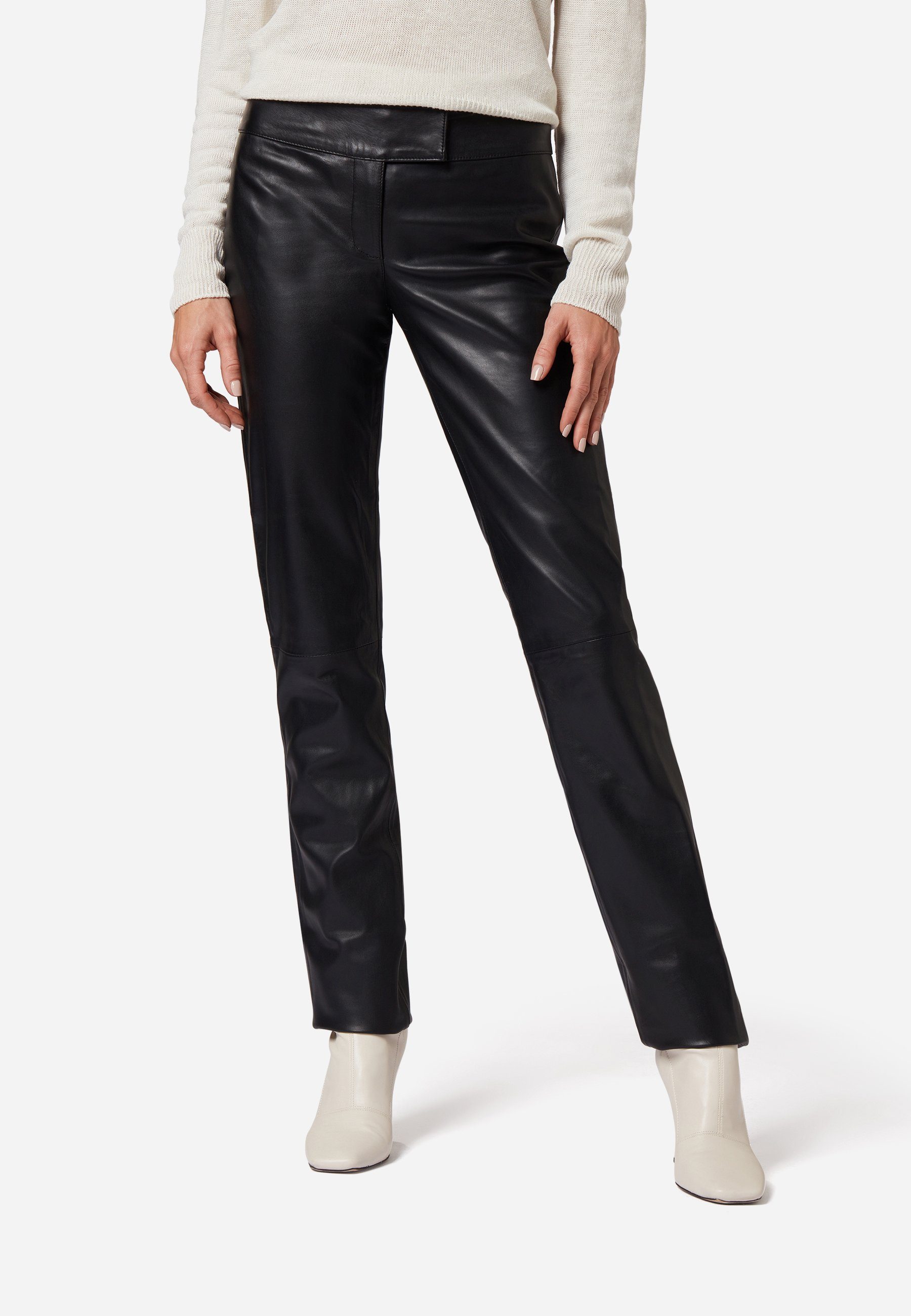 RICANO Lederhose »Low Cut« hochwertiges 