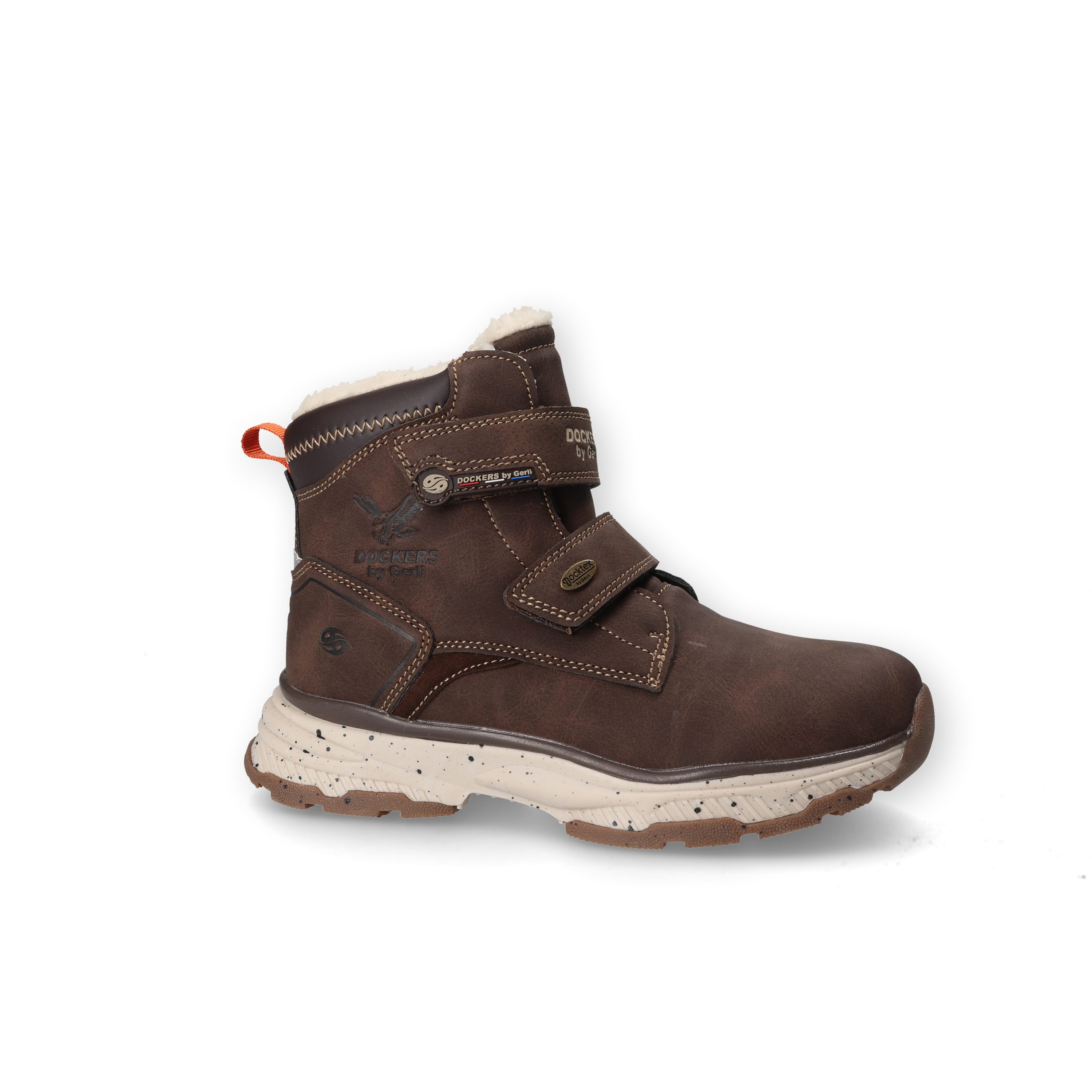 Dockers by Gerli Winterboots Klettboots, Winterstiefelette mit Warmfutter, TEX-Ausstattung