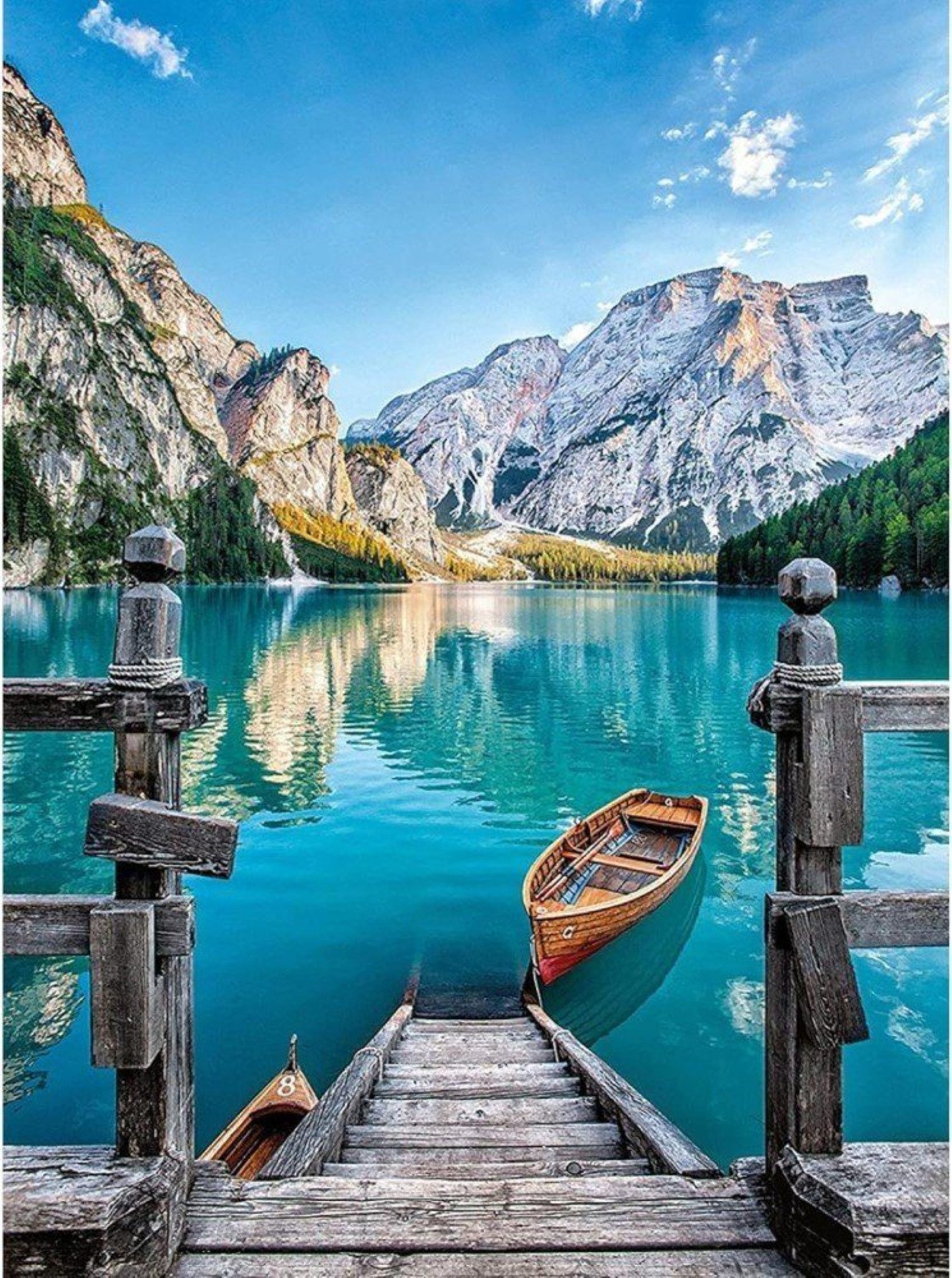 Malen nach Zahlen 5d Diamond Painting Set - See 30x40cm