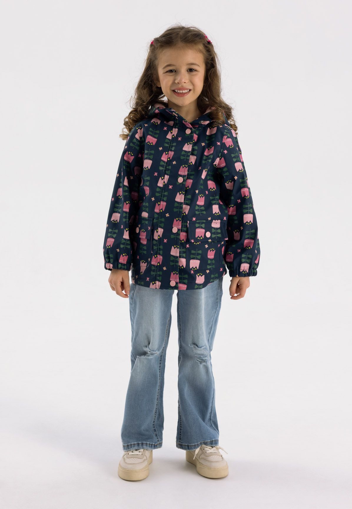 Regenjacke Wasserabweisende Jacke für Mädchen