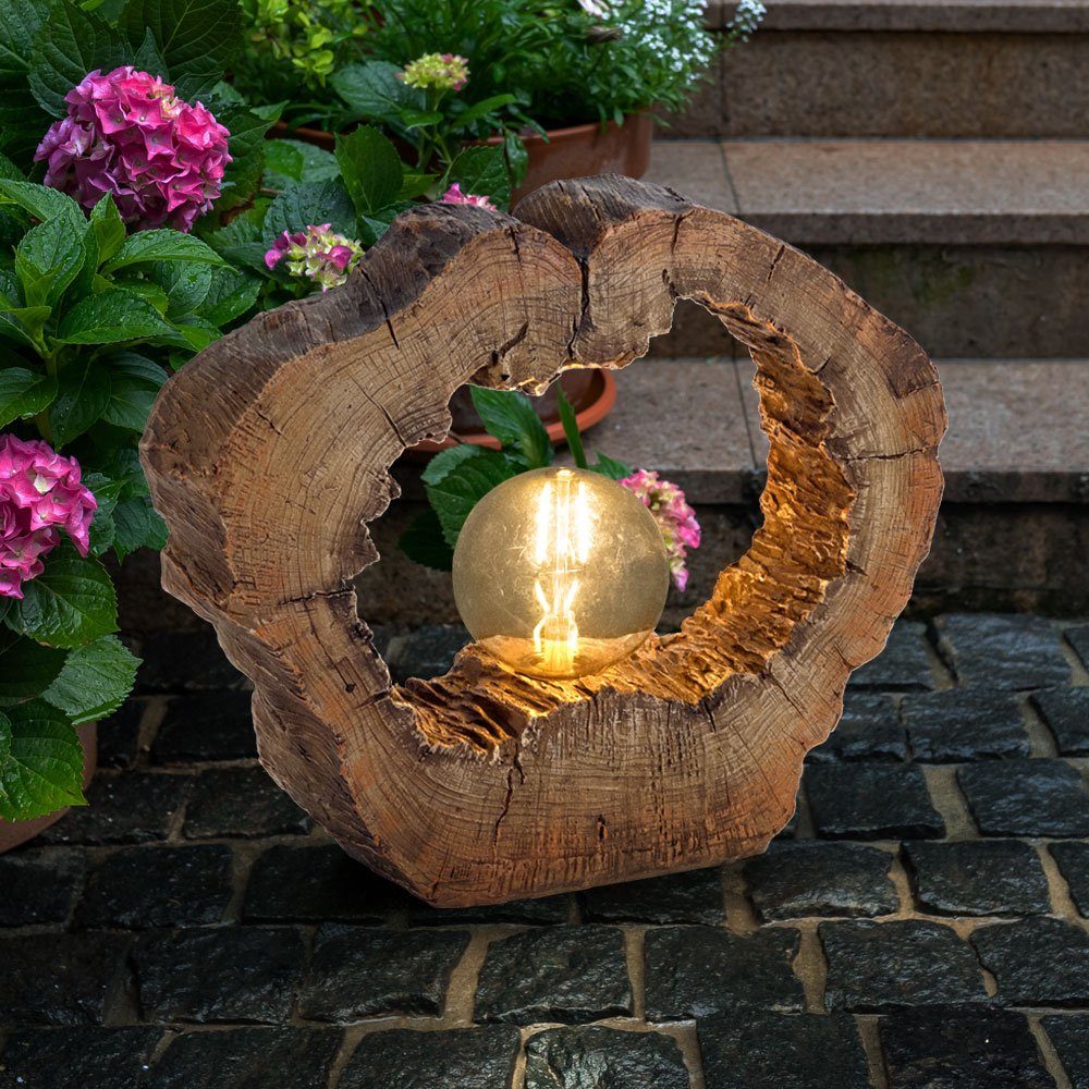 GLOBO LIGHTING LED Solarleuchte, LED-Leuchtmittel fest verbaut, Warmweiß, Solarlampe Outdoor Garten Solarleuchte LED Solar Außenlampe Gartendeko