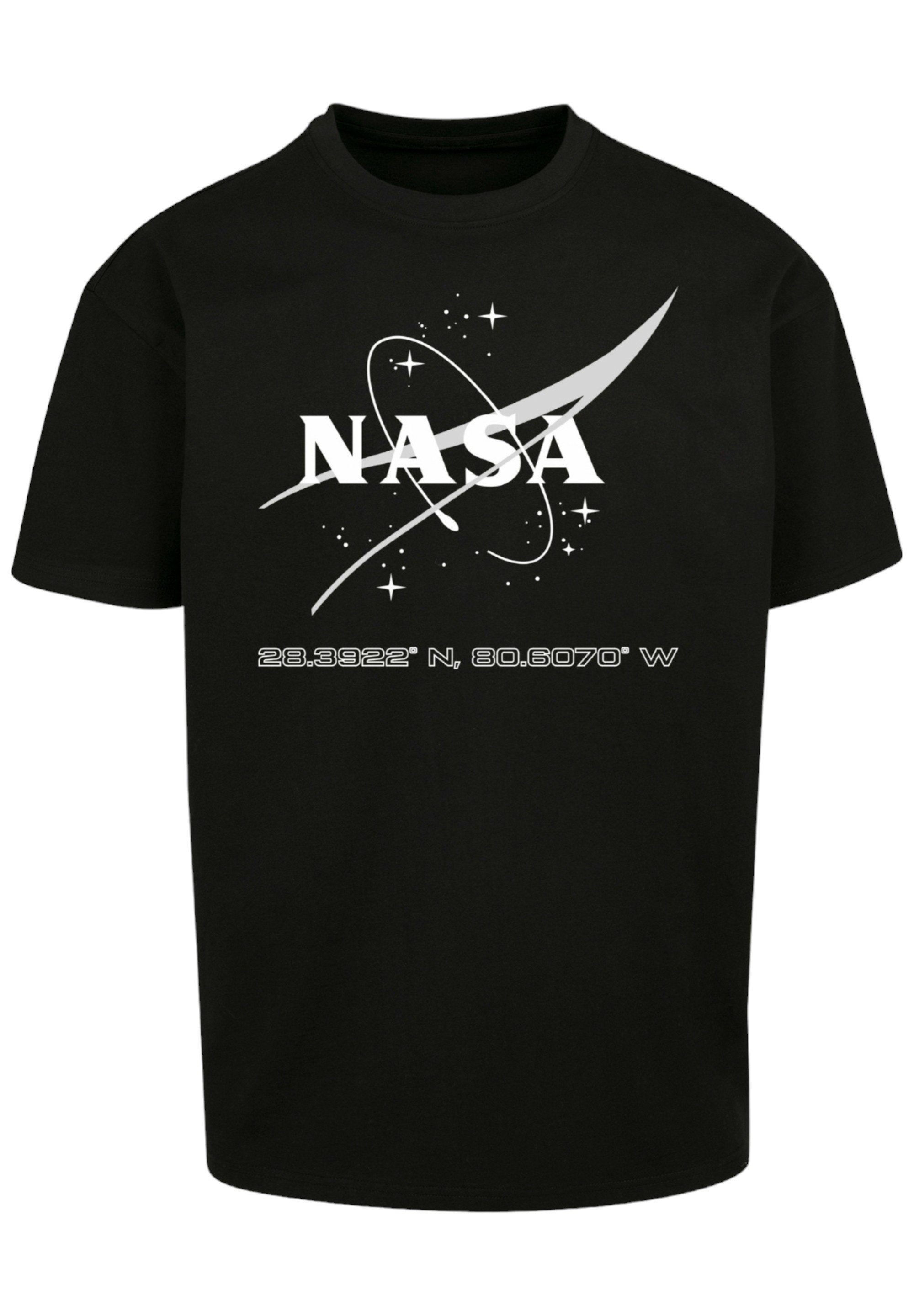 F4NT4STIC Meatball NASA T-Shirt Logo schwarz Print METAVERSE PHIBER FASHION