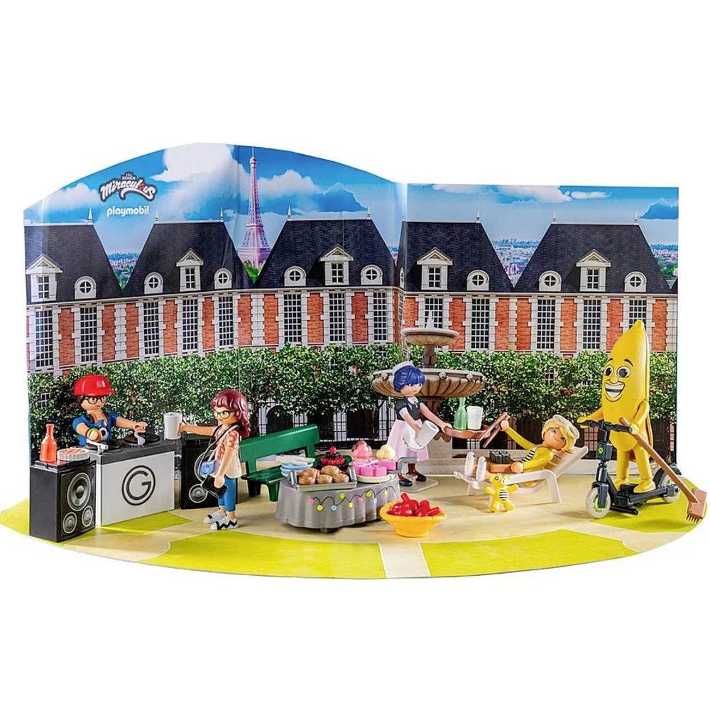 Playmobil® Adventskalender Miraculous: Picknick in Paris Konstruktions-Spielset