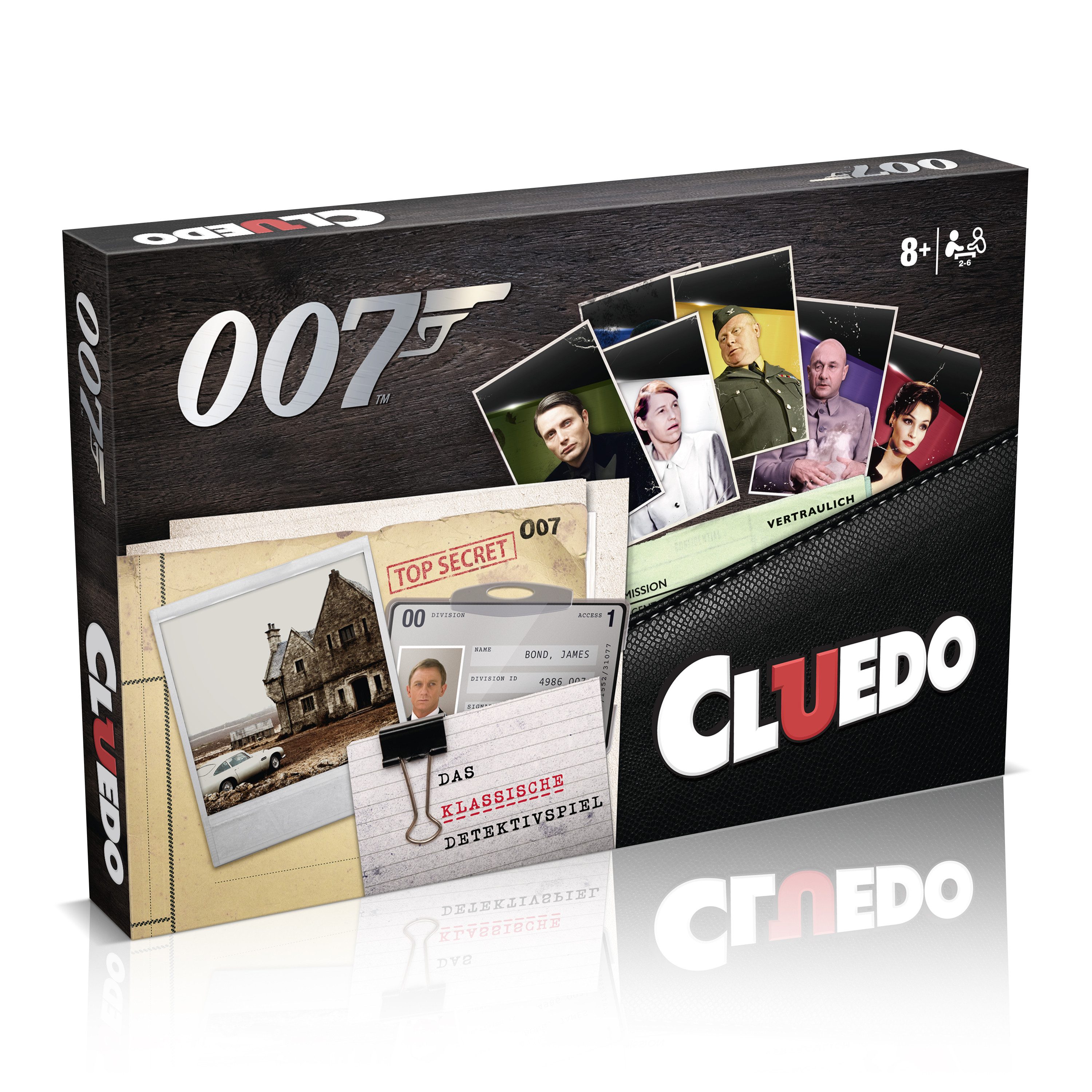 Winning Moves Spiel Cluedo - James Bond, Brettspiel