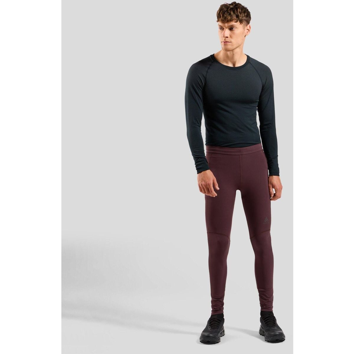 Odlo Outdoorhose Zeroweight Leichte, schnelltrocknende Laufbekleidung mit optimaler