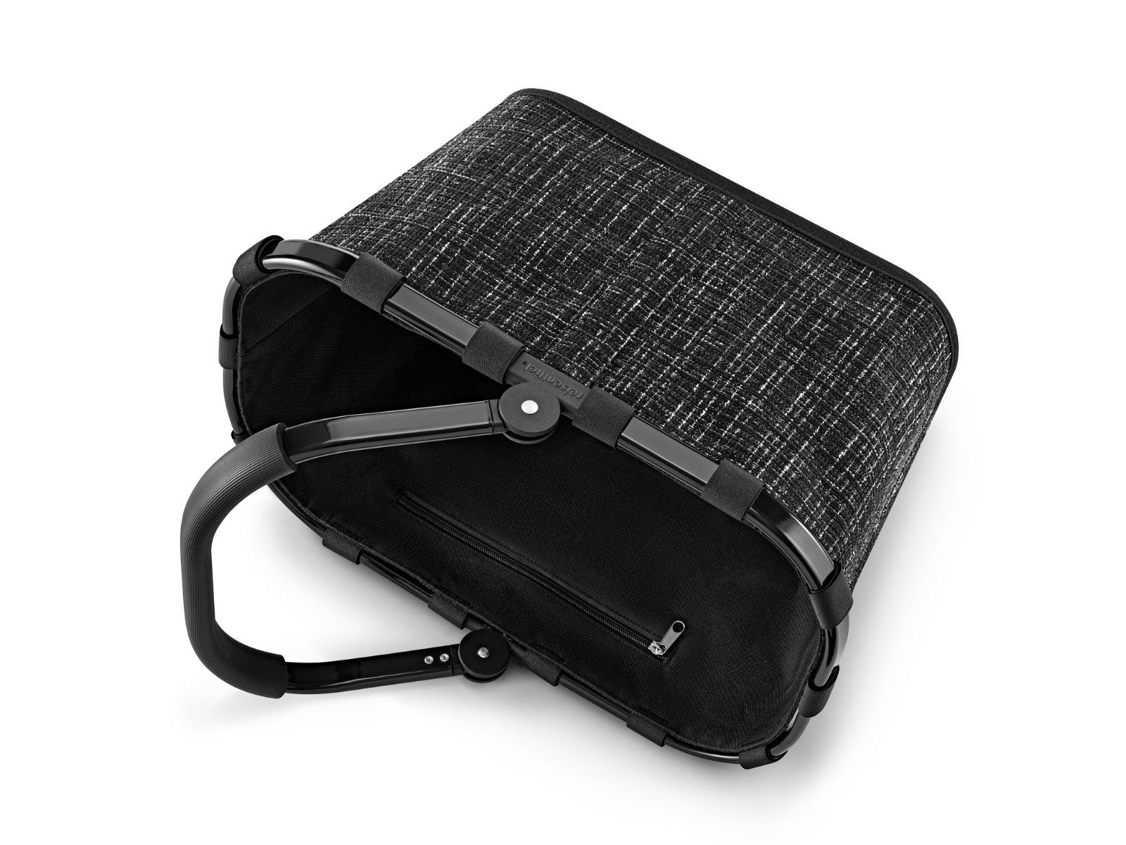 REISENTHEL® Einkaufskorb carrybag bouclé black – Bild 4 von 5